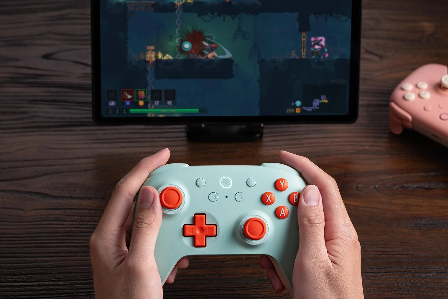 8BitDo Ultimate 2C Wireless Controller for Windows PC and Android, with 1000 Hz Polling Rate, Hall Effect Joysticks and Triggers, and Remappable L4/R4 Bumpers (Mint)