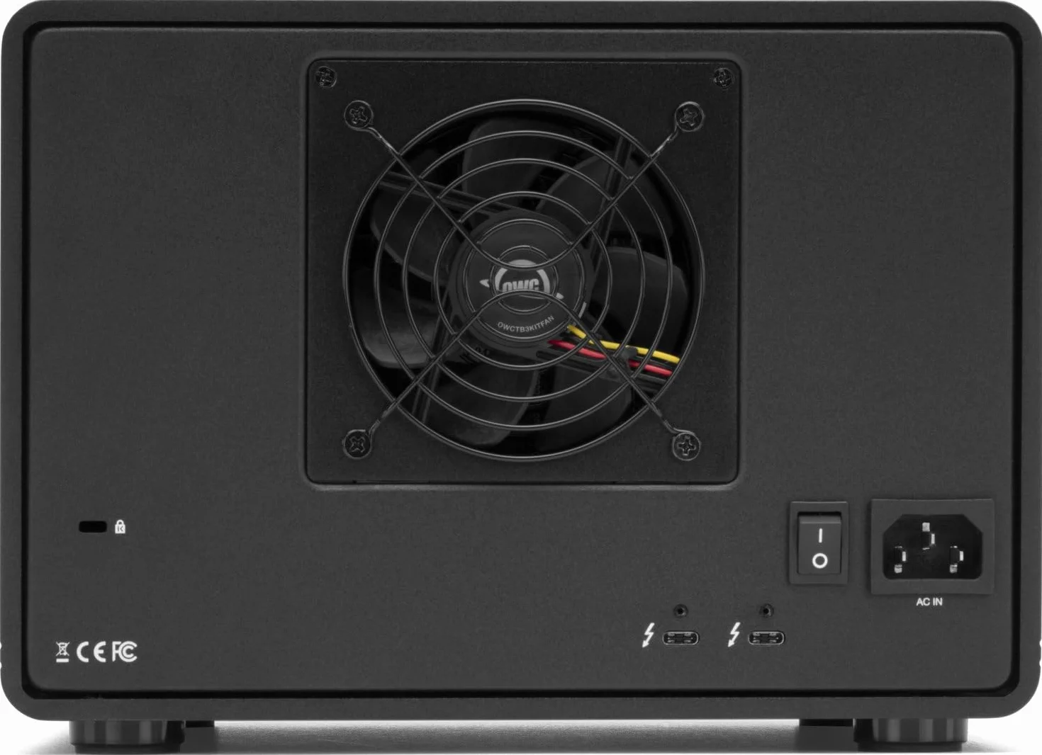 OWC ThunderBay 8 RAID 5 Edition 8-kieszeniowy dysk zewnętrzny z podwójnym boltem Thunderbolt 3 porty