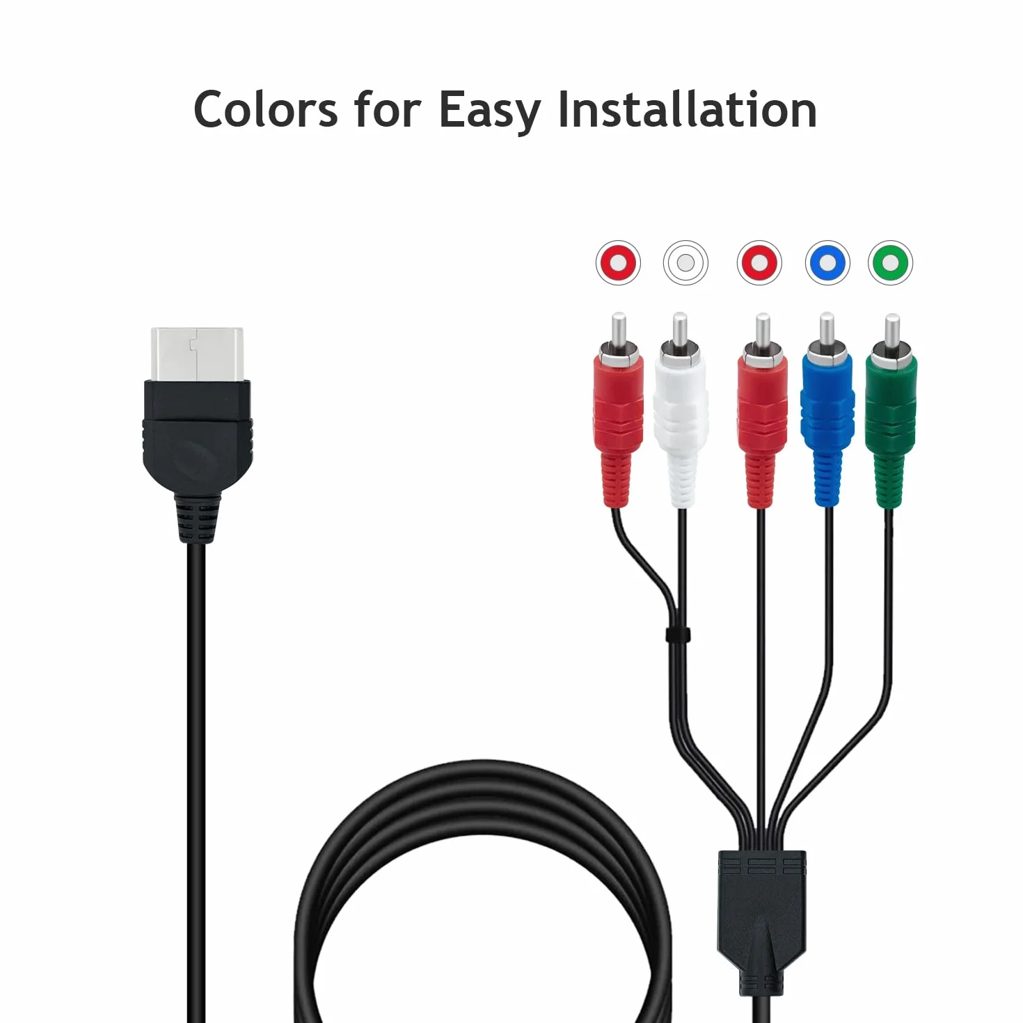 Mcbazel Komponent TV High-Definition Composite AV Kabel audio wideo do klasycznej oryginalnej konsoli Xbox