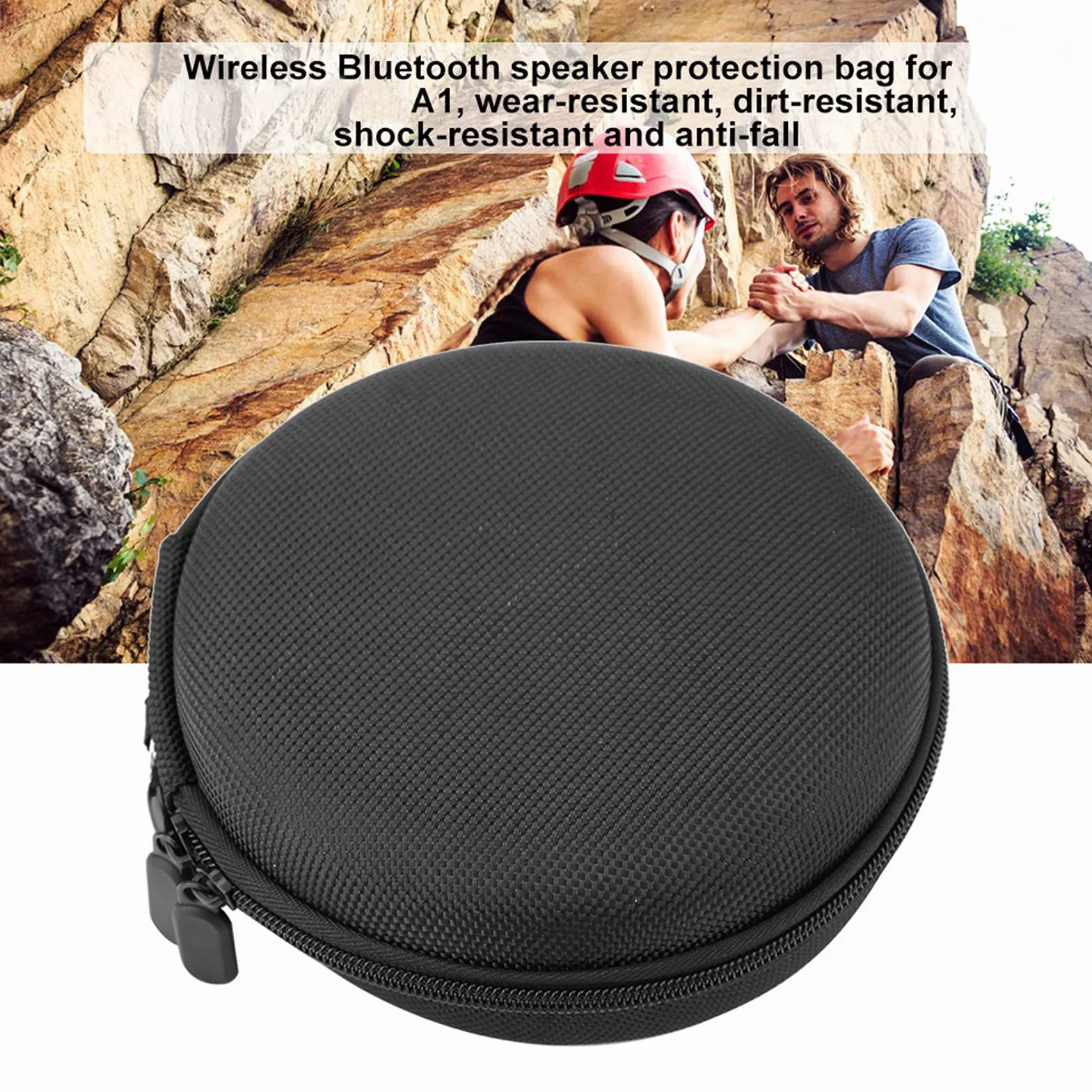 Torba do przechowywania głośników, przenośna torba do przechowywania głośników Bluetooth z pełną ochroną etui, torba podróżna/outdoorowa przed upadkiem, odporna na wstrząsy, do B&O BeoPlay A1