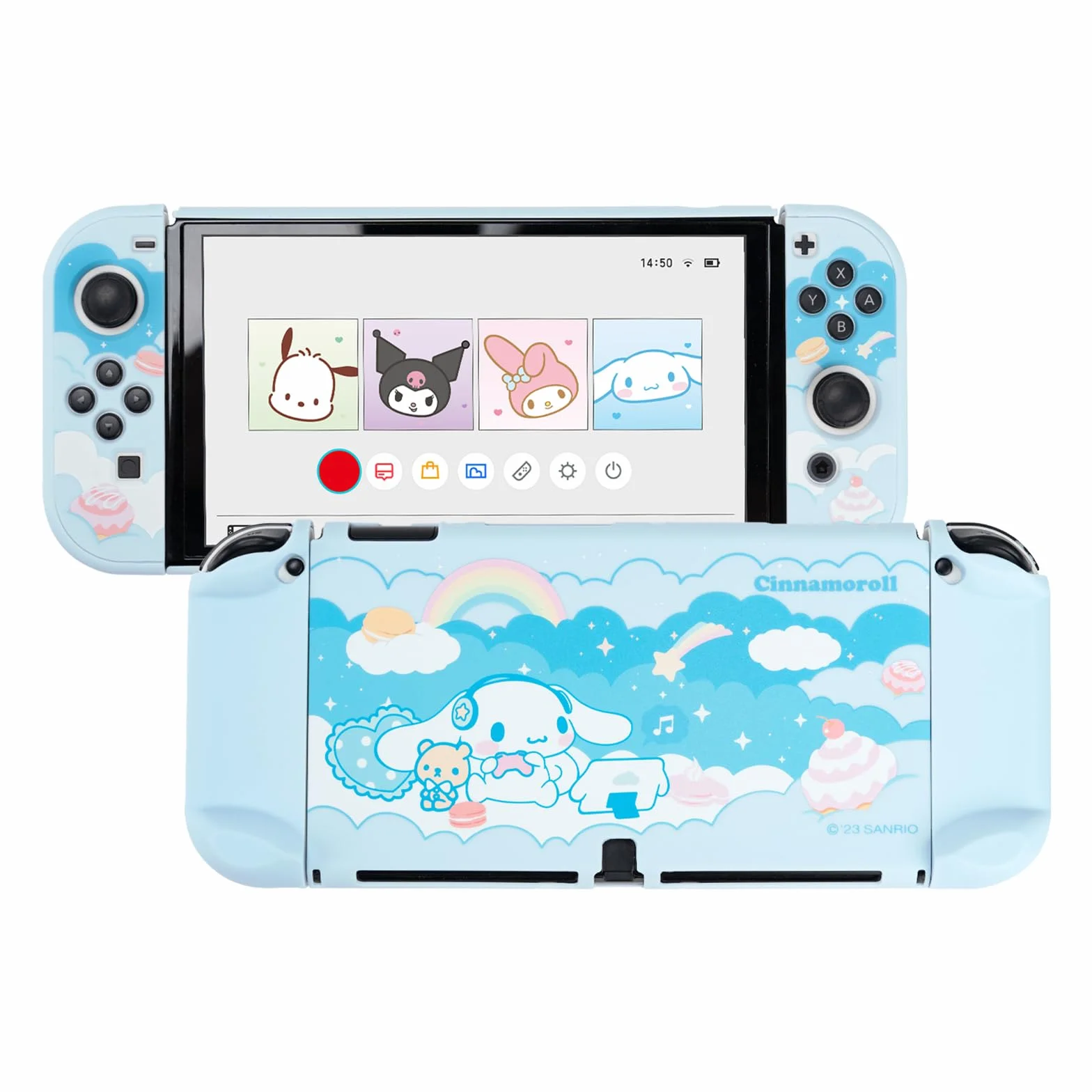 Kuitmor Etui ochronne do Switch OLED, Obudowa z PC