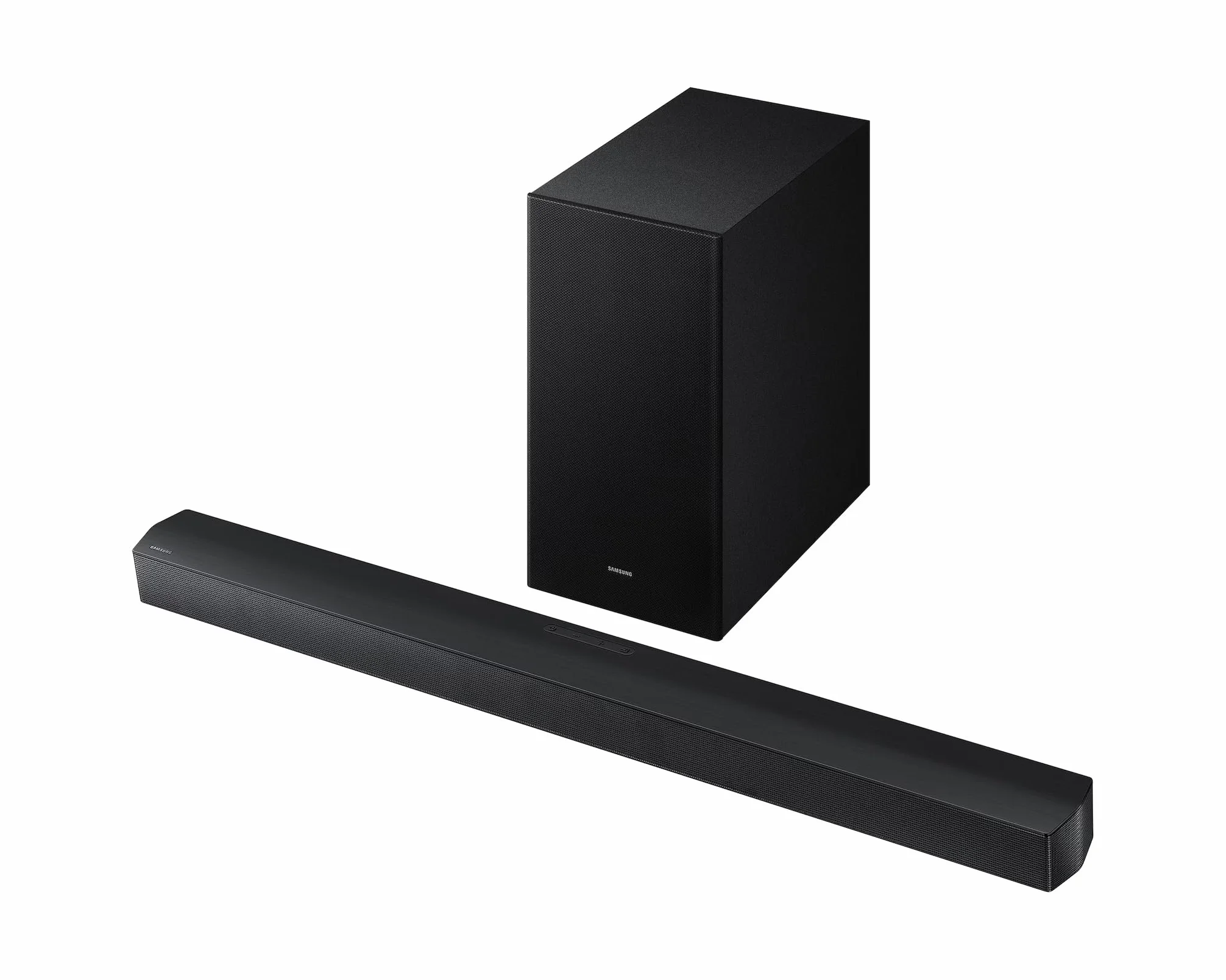 Samsung HW-B650F 3.1-kanałowy soundbar do telewizora, bezprzewodowy subwoofer, Dolby Atmos i DTS Virtual:X, Q-Symphony and Adaptive Sound