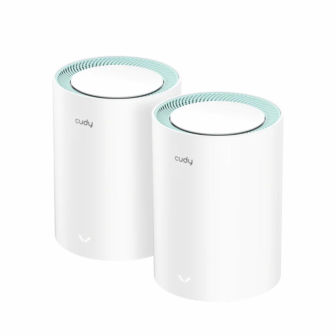 Cudy Dwuzakresowy system Wi-Fi AX1500 WiFi 6 Mesh, zastępuje routery i przedłużacze, pokrywa do 170 m², 3 porty gigabitowe na jednostkę, obsługuje Ethernet, 2 sztuki M1500