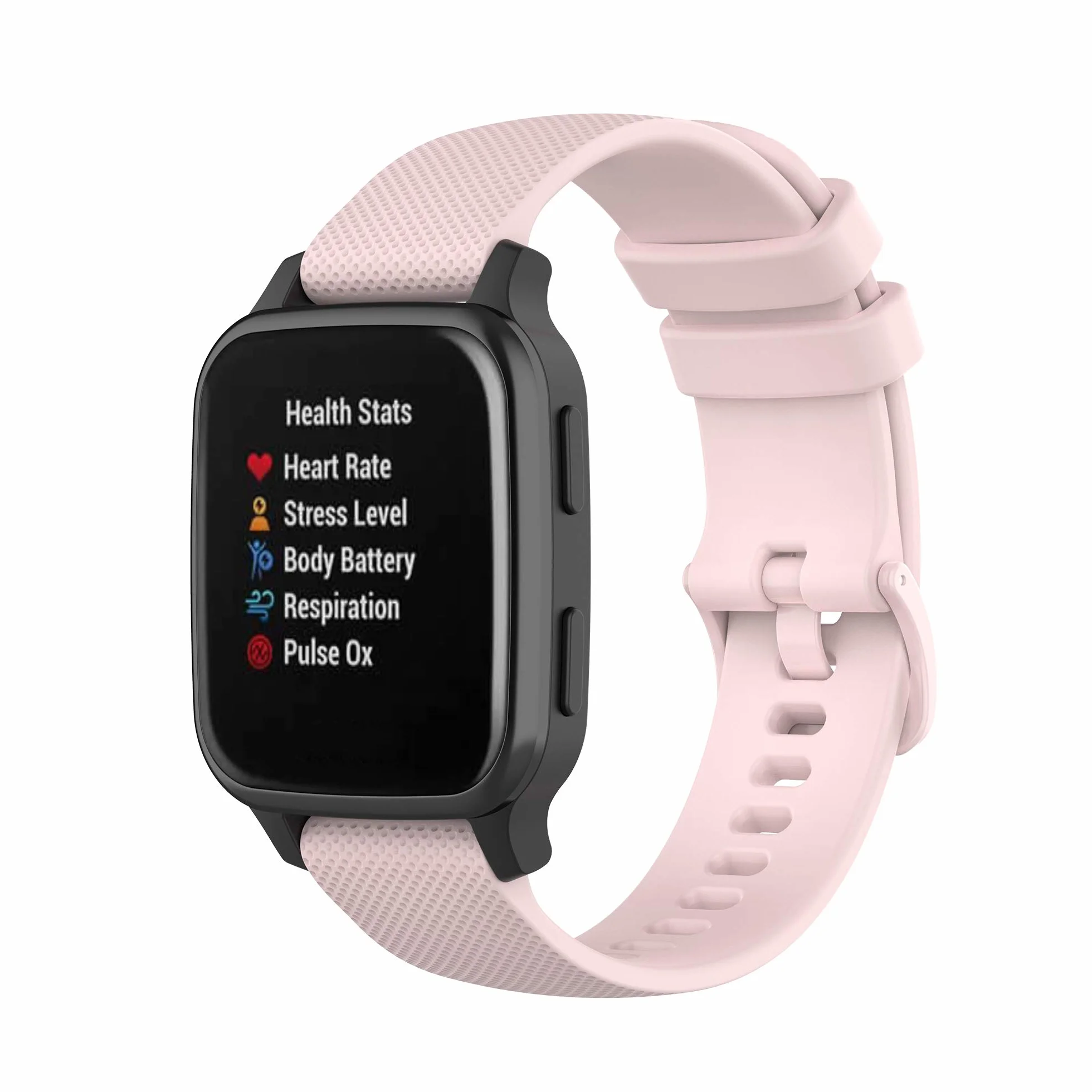 Bransoletki silikonowe kompatybilne z Garmin Venu Sq Music - miękki zamiennik paska do smartwatcha Garmin Venu Sq Music/Venu Sq/Venu Sq/Venu Smartwatch