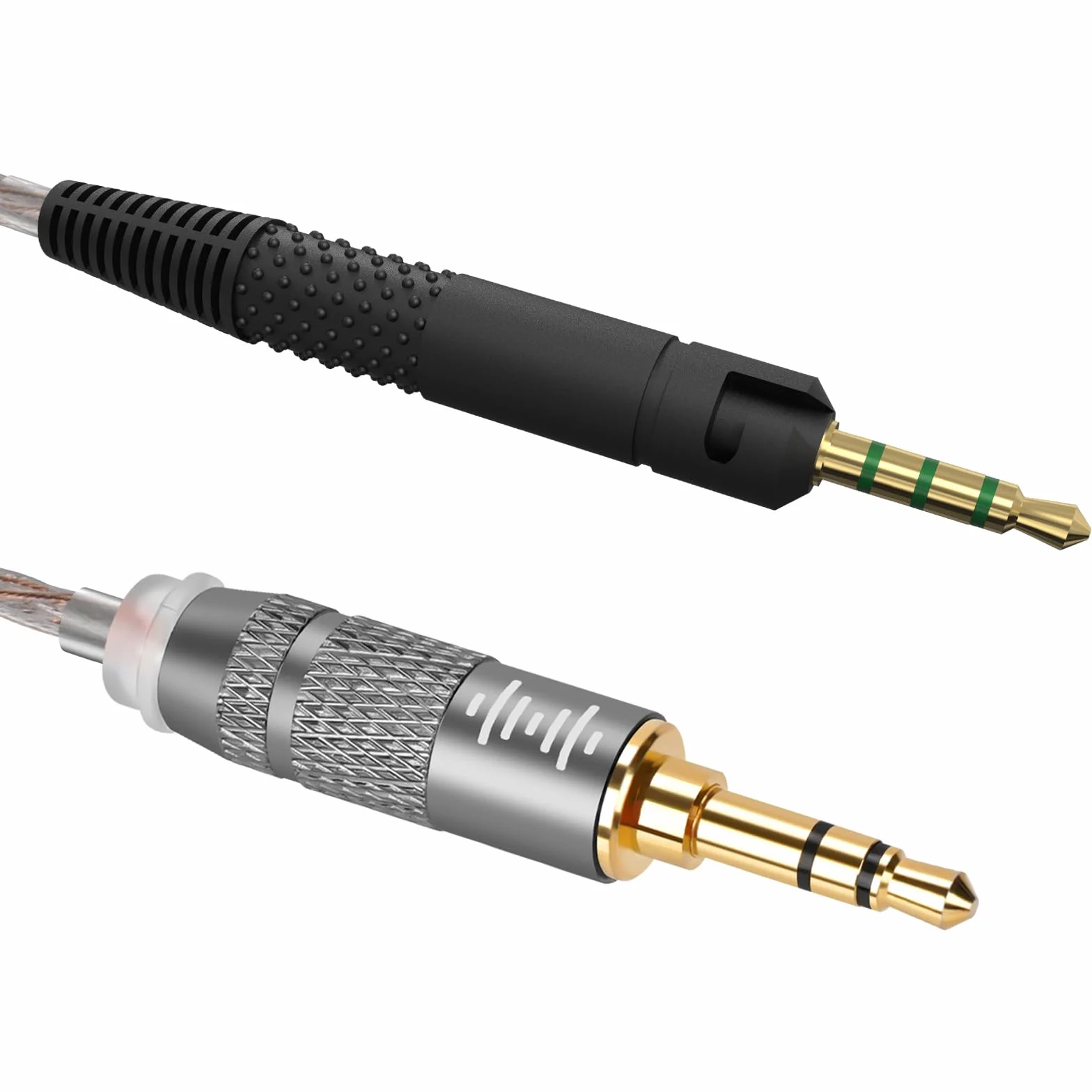 GEEKRIA Apollo Kabel kompatybilny z Sennheiser HD 620S/599/598/550/505, 2,5 mm, zapasowy przewód do słuchawek Hi-Fi o wysokiej rozdzielczości, zestaw słuchawkowy HiFi (1,2 m)