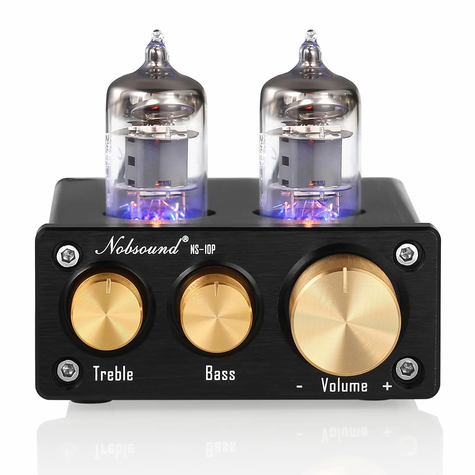 Nobsound NS-10P Mini przedwzmacniacz Valve Tube Preamp Audio Hi-Fi Stereo przedwzmacniacz rurowy z regulacją wysokości basów