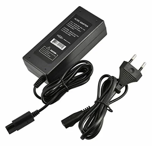 Zasilacz sieciowy do Nintendo Game Cube GC kabel sieciowy kabel ładowania ładowarka kabel zasilający AC adapter wtyczka zasilająca