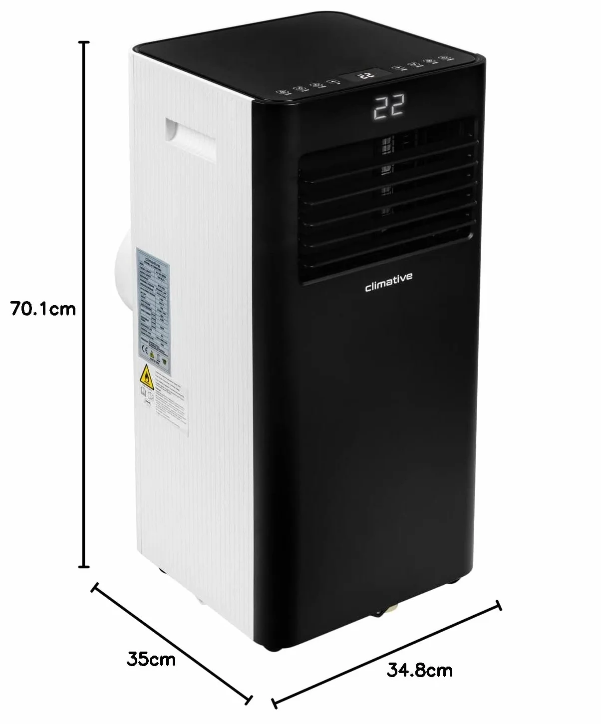 Klimatyzator przenośny AC29-S DUO WiFi 2,9 kW BTU 10000 do 29 m² 3w1