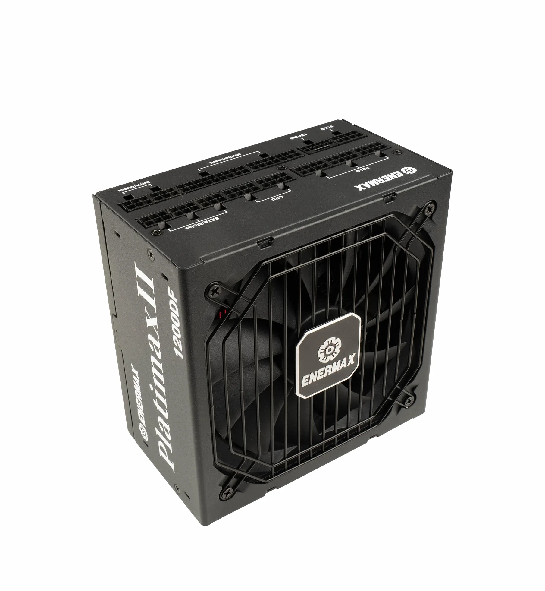 ENERMAX PLATIMAXII 1200DF 1200W Black |80 PLUS i Cybenetics Platinum |w pełni modułowy zasilacz ATX 3.1 |PCIe 5.1 12V-2x6 |bardzo cichy wentylator DF 135 mm 60% Semi-Fanless | 105°C jap. Caps |