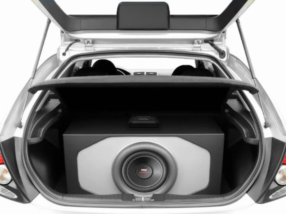 SUB SUBWOOFER PYLE PLPW6D o mocy 300 W RMS I 600 W maks. średnica 6,5" 16,50 cm 165 MM WOOFER DVC Podwójna cewka 4 + 4 OHM Doskonała również do samochodu lub w domu