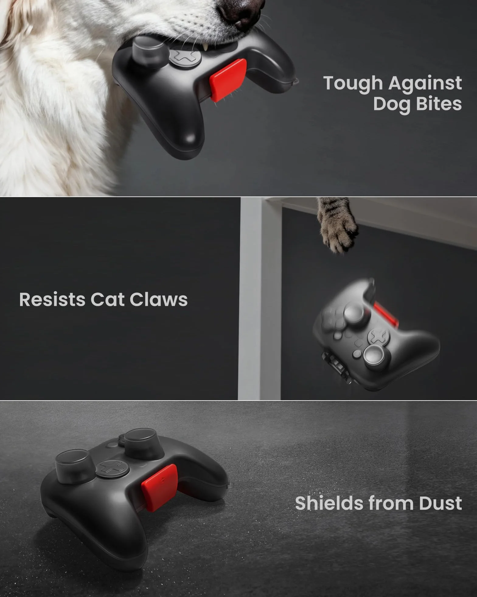 tomtoc Etui ochronne do pada Nintendo Switch 2 Pro – twarda obudowa na joystick, przenośna i podróżna, wstrząsoodporna, odporna na zarysowania i wodę. Pokrowiec na akcesoria.