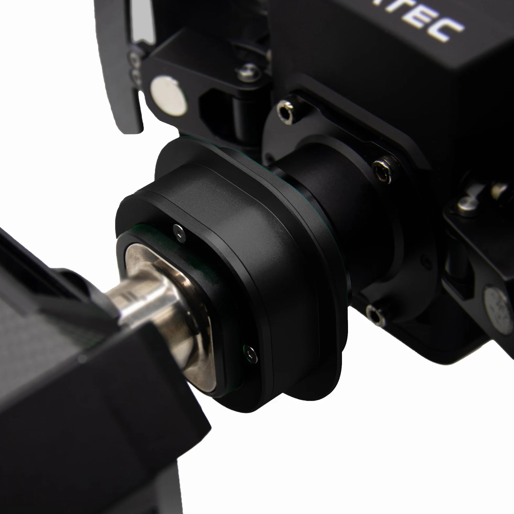 QR2 Racing Wheel-Side dostosowane do Fanatec Racing Wheel QR2 Pro Quick Release, stabilna konstrukcja, obróbka CNC i anodowana czerń