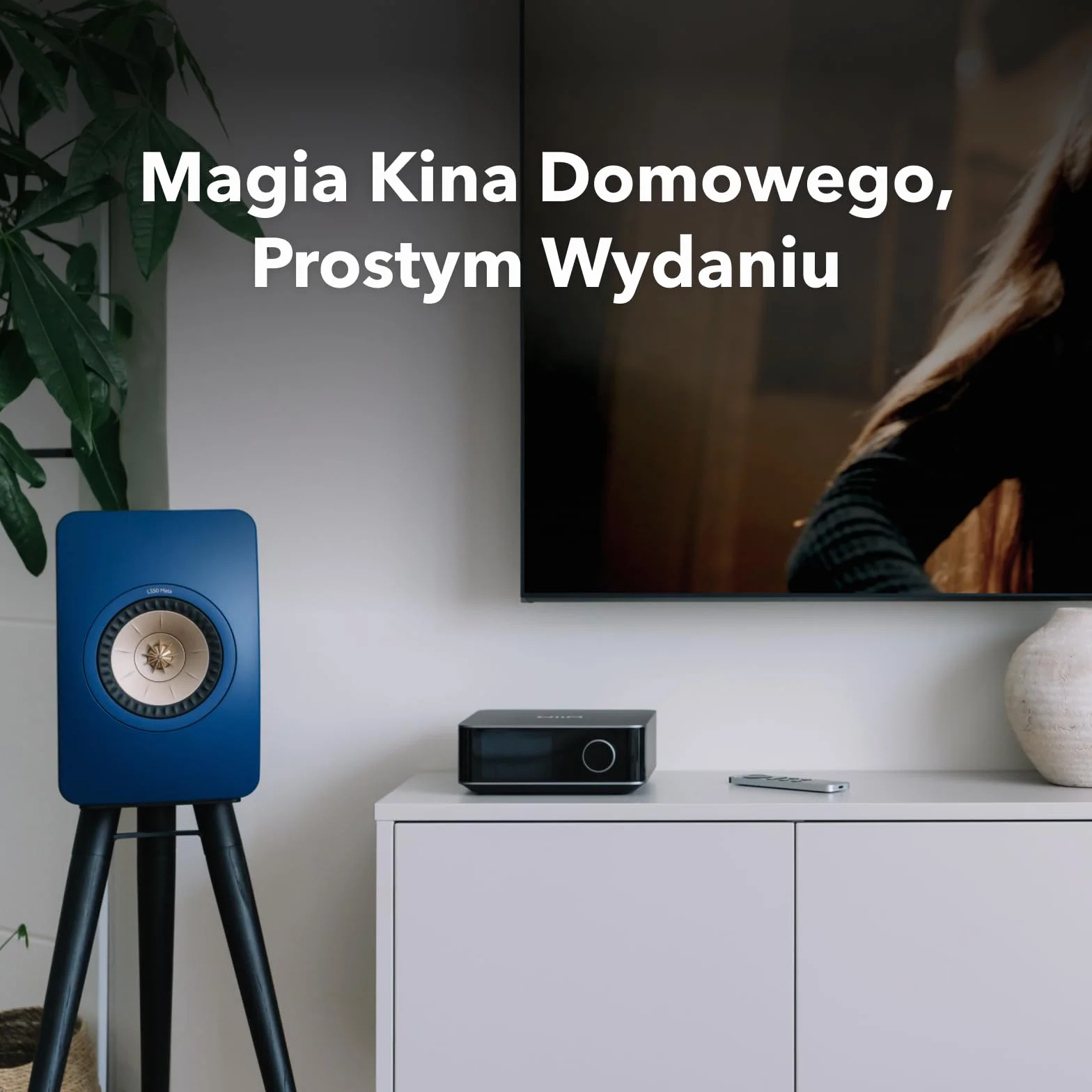 WiiM Amp Ultra z Voice Remote 2 | 100W Wzmacniacz Strumieniowy z DAC ESS ES9039Q2M&Podwójnymi Wzmacniaczami TI TPA3255 | Wbudowany Korektor RoomFit&Ekran Dotykowy| Wejścia HDMI ARC, Optyczne&RCA|Szary