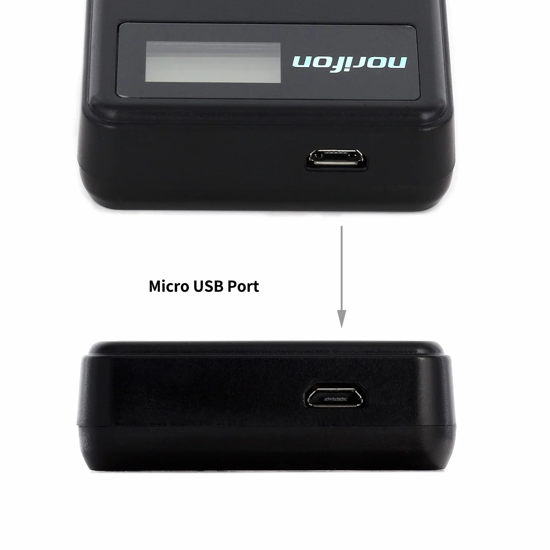 Norifon NP-400 LCD USB Ładowarka do Konica Minolta a Sweet DIGITAL, a-5 Digital, a-7 Digital, DiMAGE A2, Dynax 5D, Dynax 7D, 5D, 7D Aparat i nie tylko