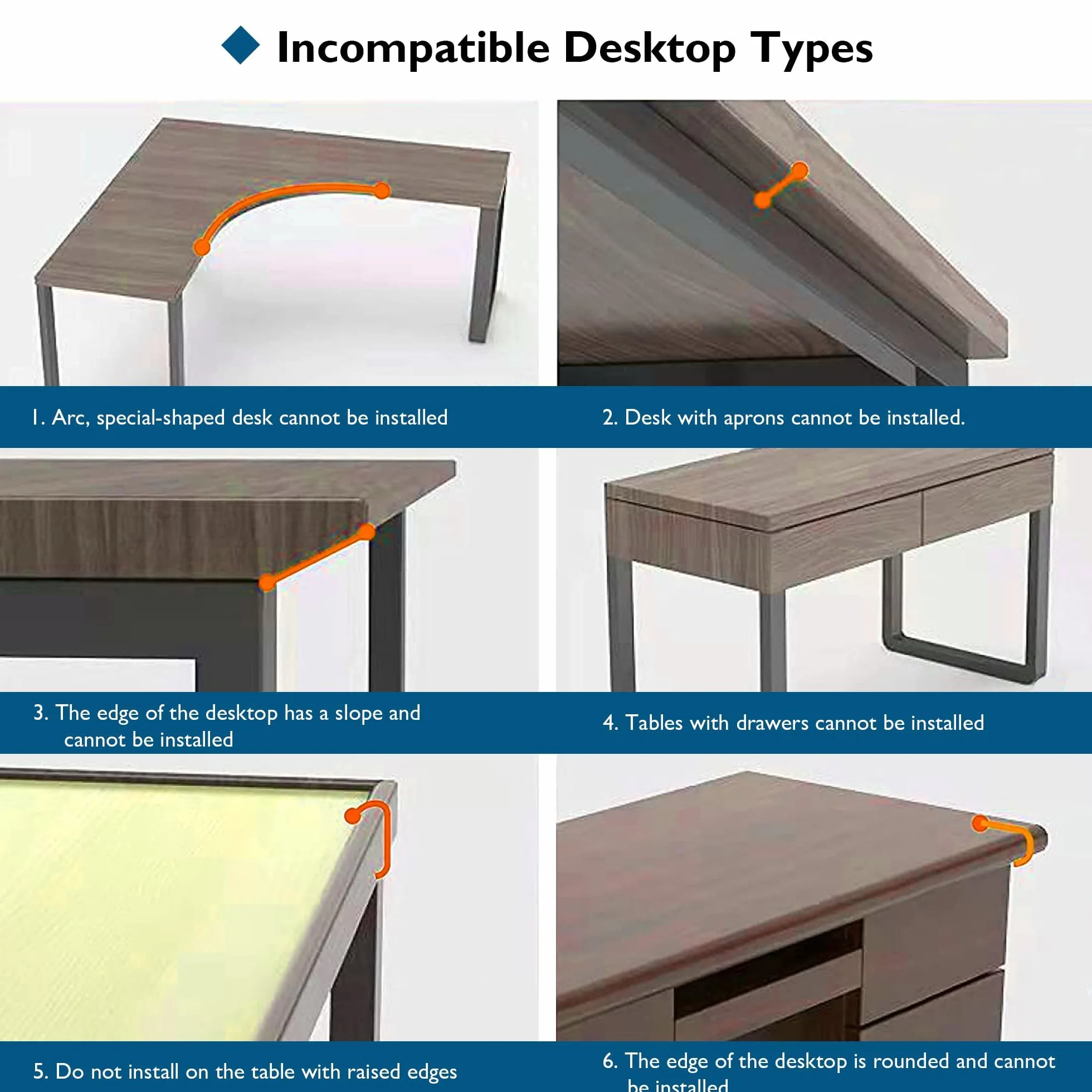 BONTEC Wysuwana Półka Pod Klawiaturę Pod Biurko z Zaciskiem C, Ergonomiczna Szuflada 650x300 mm