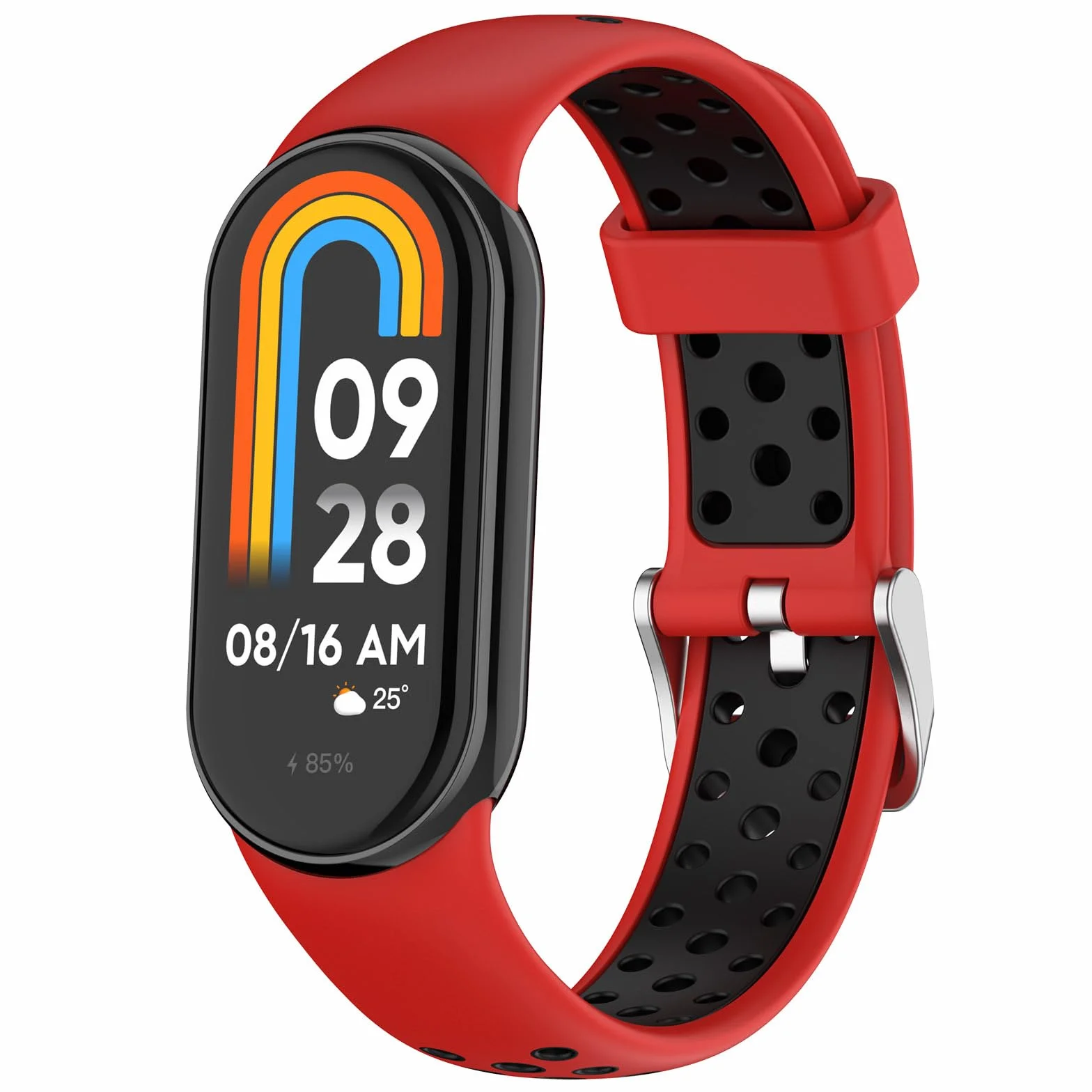 Pasek Kompatybilna z Xiaomi Mi Band 10/9/8, Silikonowy Pasek Zamienny do Xiaomi Mi Band 10 NFC/9 NFC/8 NFC