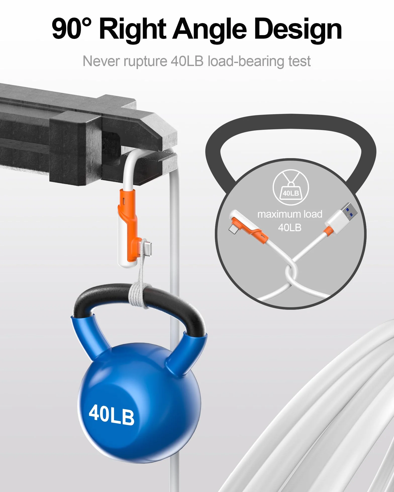 TRANSNOVO Link Cable 16ft USB 3.2 Gen 1 5Gbps kompatybilny z Meta/Oculus Quest 3, Quest 2/Pro/Pico 4, PC/SteamVR do gier VR