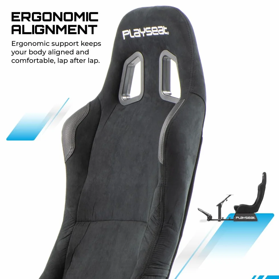 Playseat Evolution M Alcantara Fotel Gamingowy Czarny 98 x 50 x 132 cm
