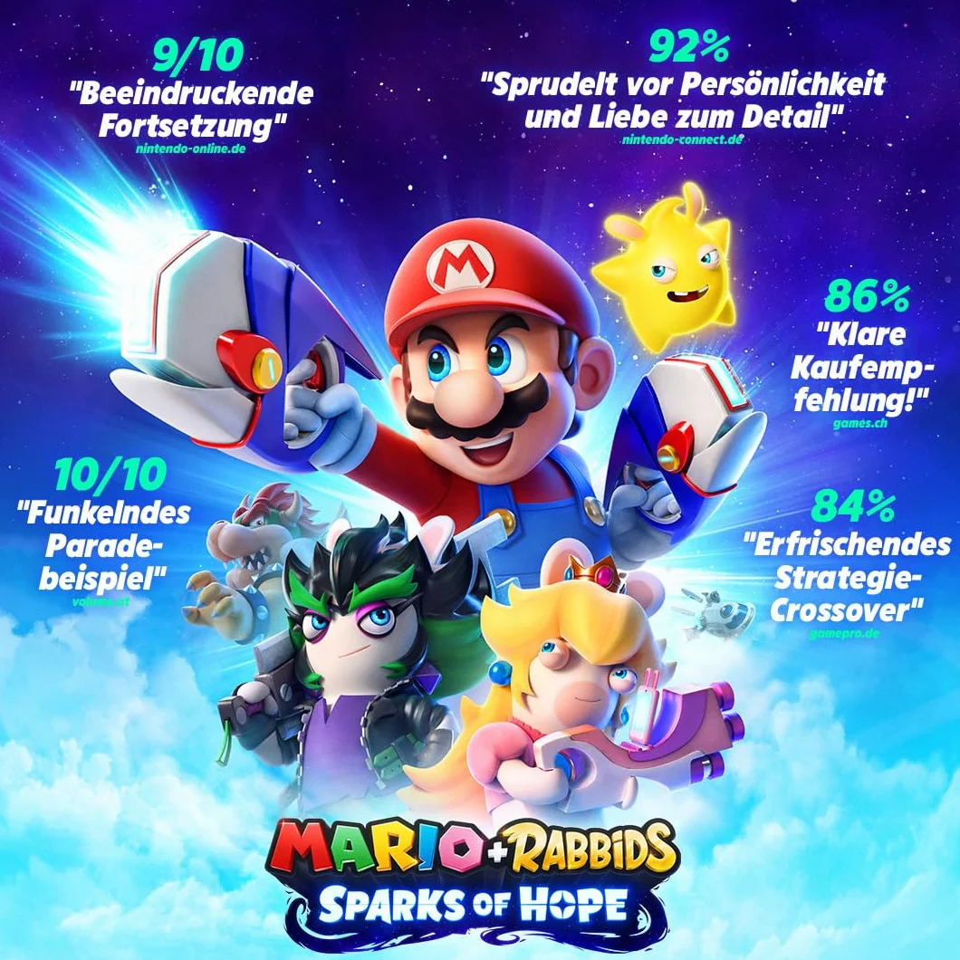 Mario + Rabbids Sparks of Hope (Code in a box) – [Nintendo Switch] – Gra na Nintendo Switch 2