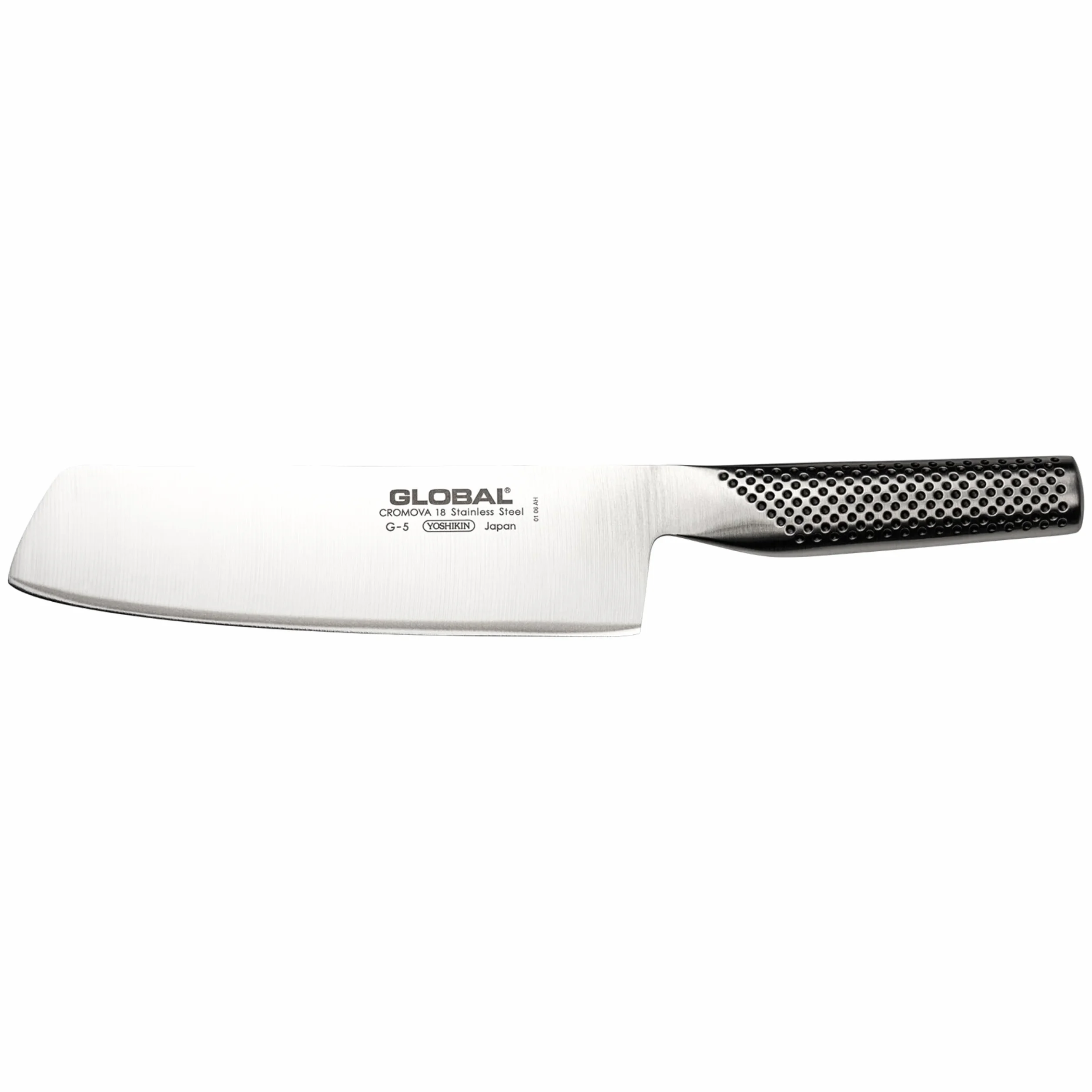 Global G-5 stal szlachetna G5 szop do warzyw, 18 cm długości, srebrny