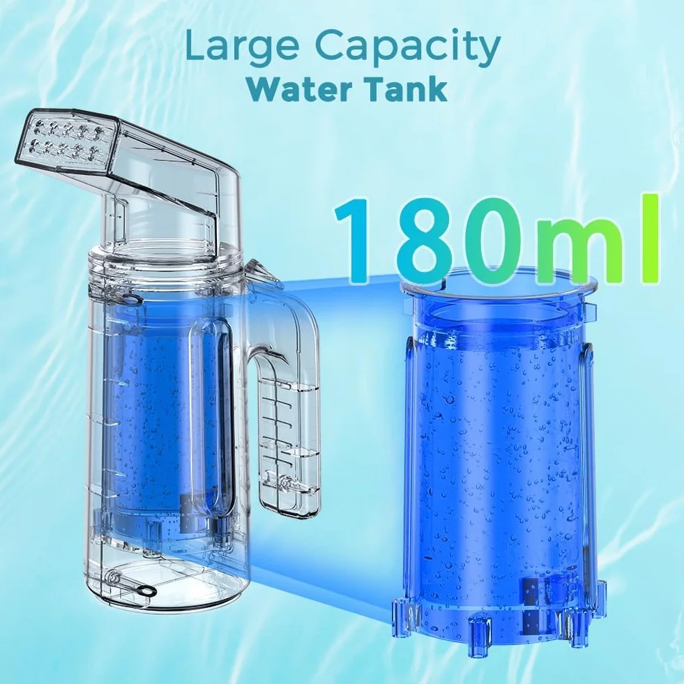 Parownica do Ubrań 700W 18G/min Ręczna Przenośne Żelazko Parowe 180ML GY168
