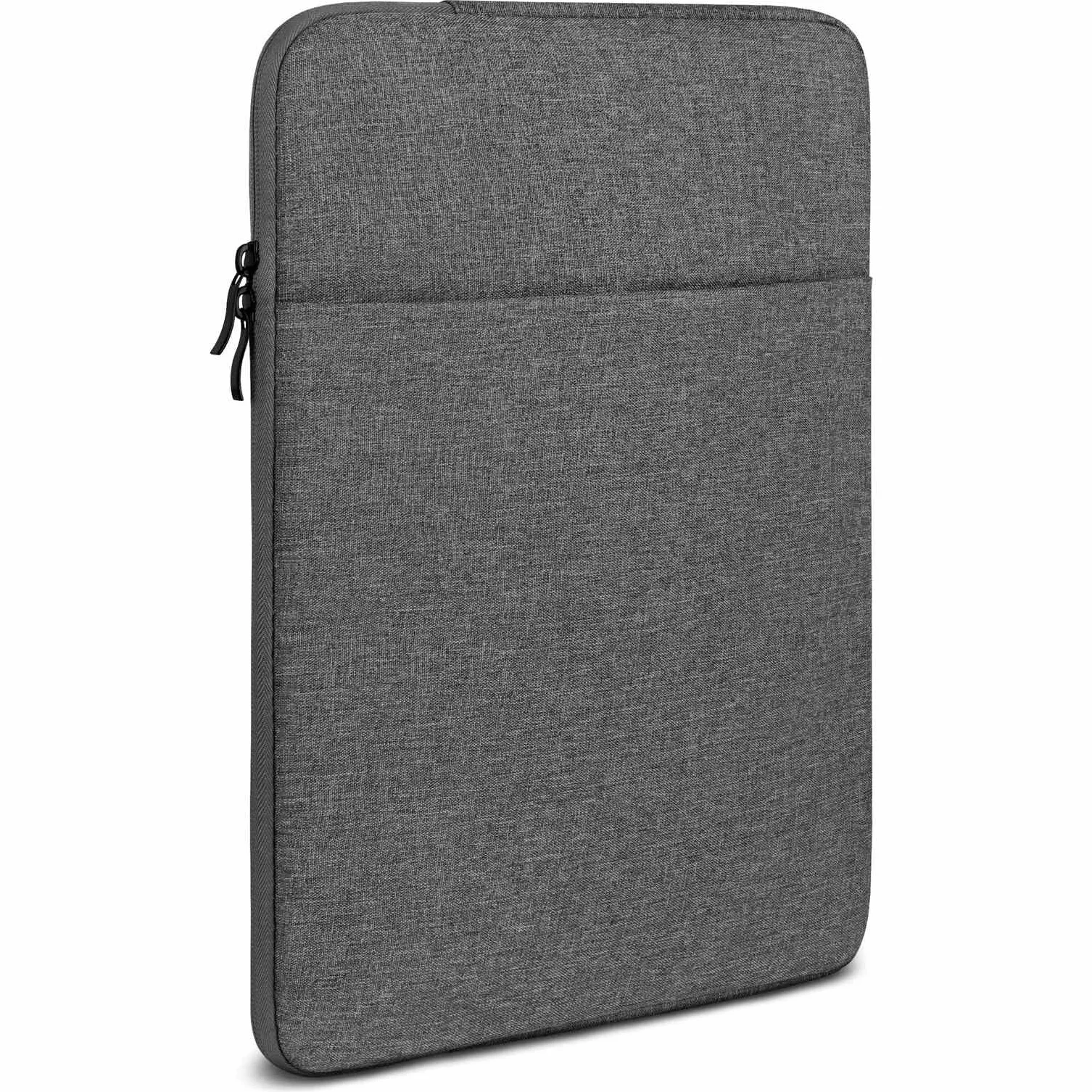 moex Etui na tablet Samsung Galaxy Tab S11 Ultra, kieszeń z zamkiem błyskawicznym i kieszenią na akcesoria, materiał nylonowy rękaw miękko wyściełany, minimalistyczny pokrowiec ochronny, ciemnoszare