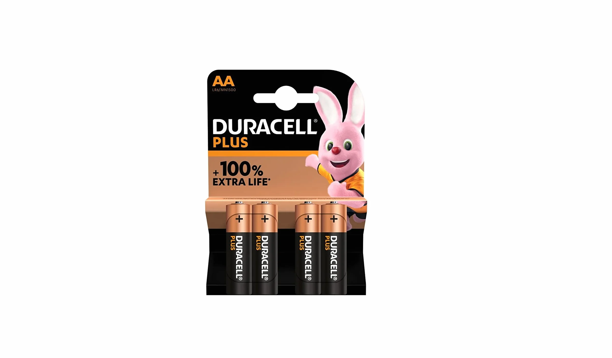 4 x Duracell AA Plus alkaliczny (1 x 4 baterie) 4 baterie