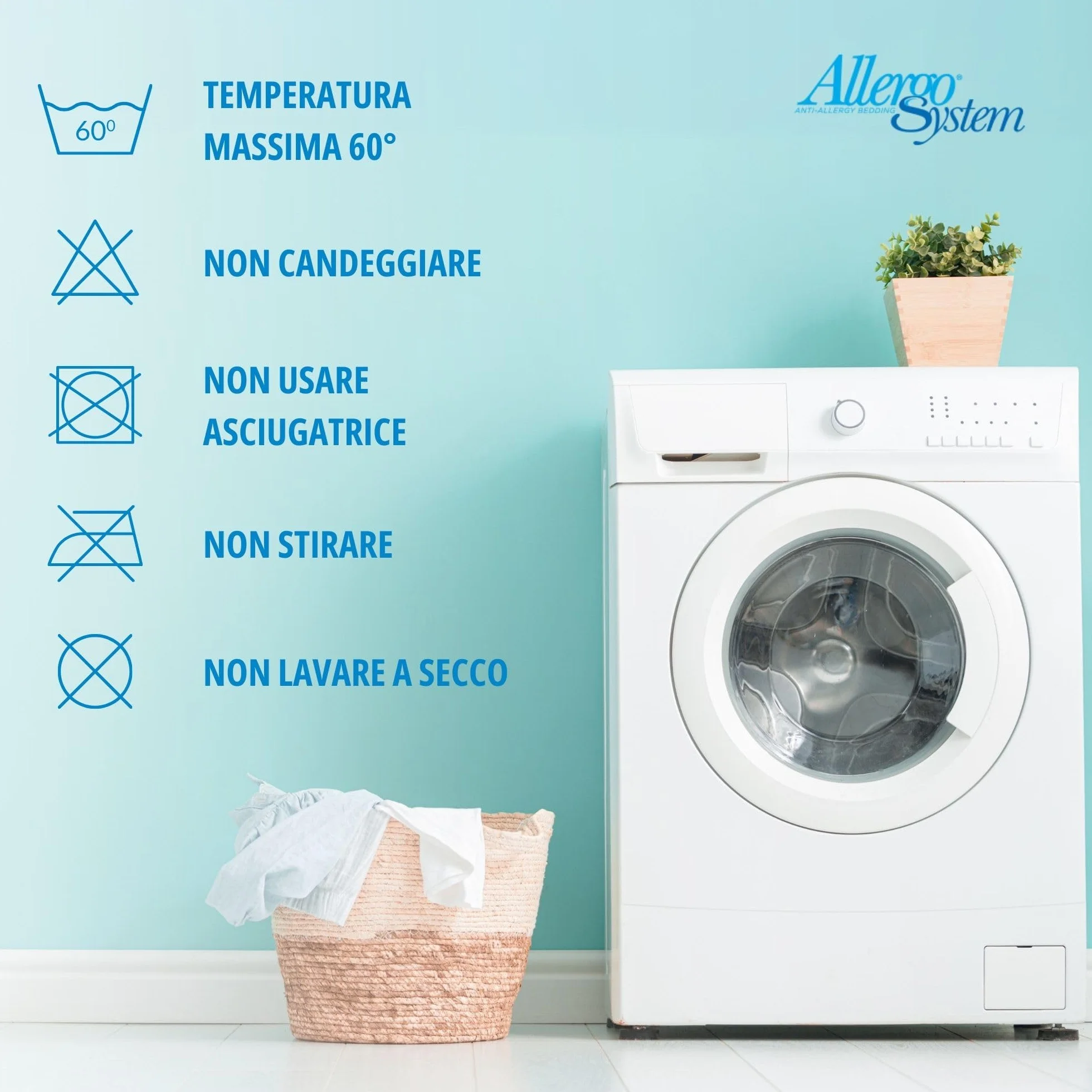 Allergosystem przeciw roztoczom Nuvola poszewka na poduszkę