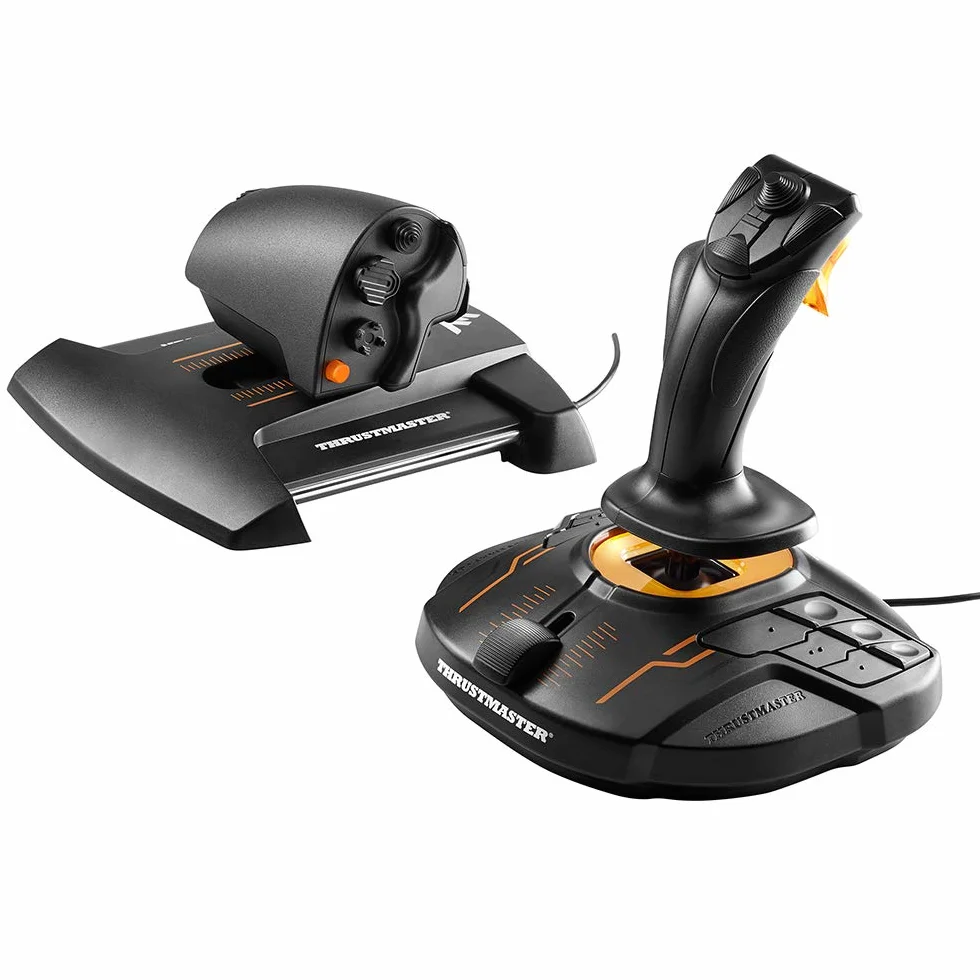Thrustmaster T16000M FCS Hotas System sterowania lotem joystick przepustnica H.E.A.R.T HallEffect AccuRate PC
