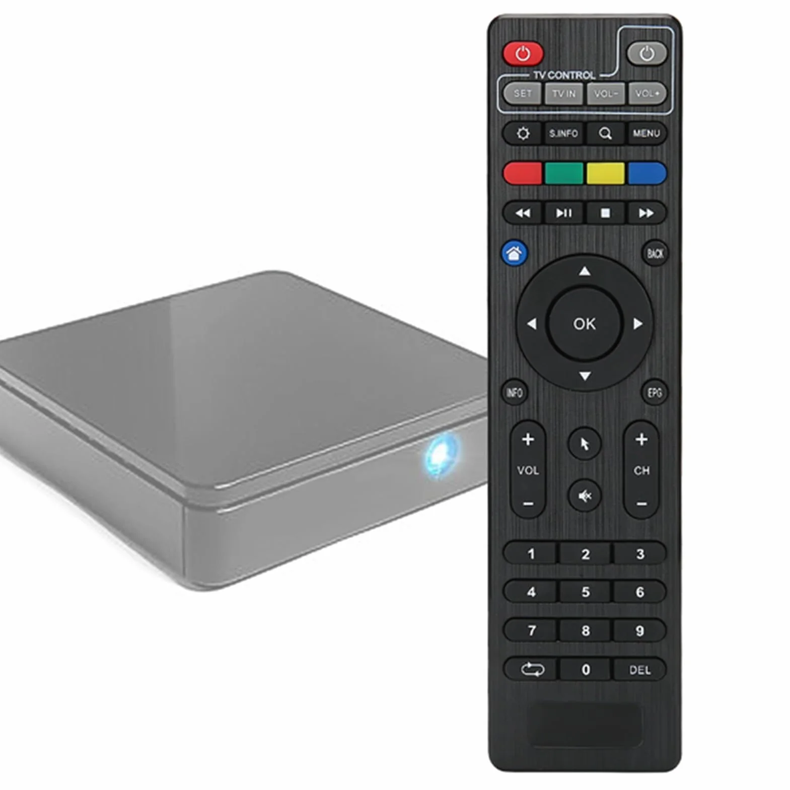 Pilot do Dekodera TV Pilot Zastępczy ABS do Dekodera TV Telewizor Dekodera TVp412 Tvip415 Tvip605 TvipS300