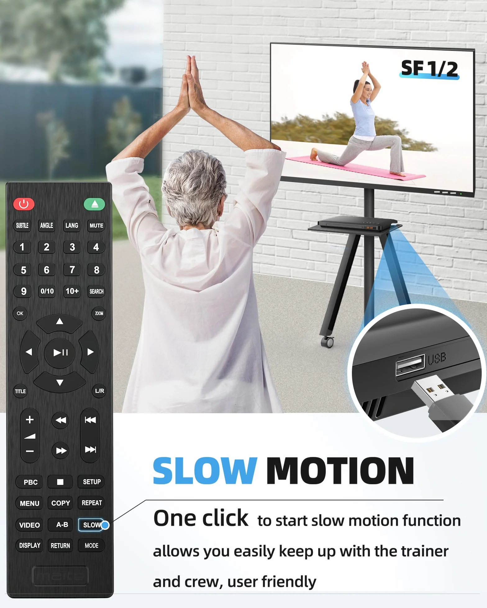 Odtwarzacze DVD do telewizorów z HDMI, odtwarzacze DVD bez podziału na regiony z systemem NTSC/PAL, odtwarzacz CD do domowego systemu stereo, dołączone kable HDMI/RCA, pilot zdalnego sterowania