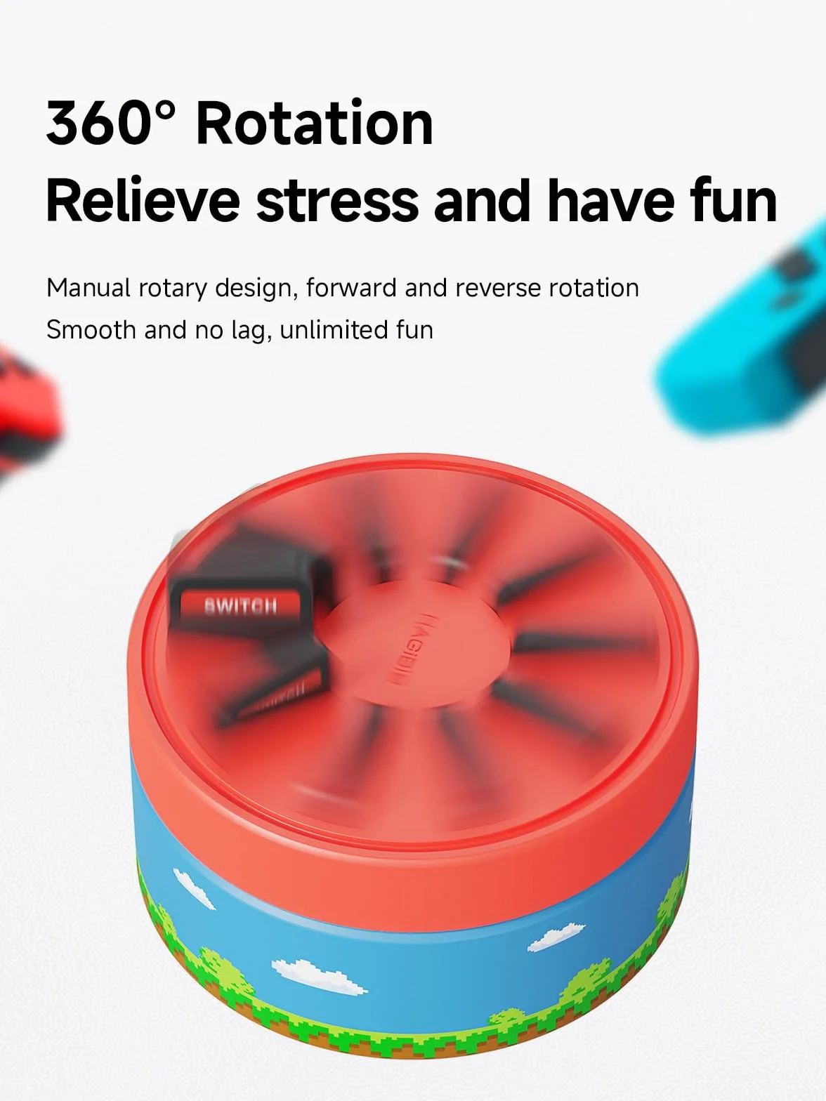 Hagibis Etui do przechowywania gier na Nintendo Switch, PS Vita, obrotowe etui na karty do gier z 10 przegródkami na karty, magnetyczne etui do rysowania, przenośny przełącznik, uchwyt na kartridże do