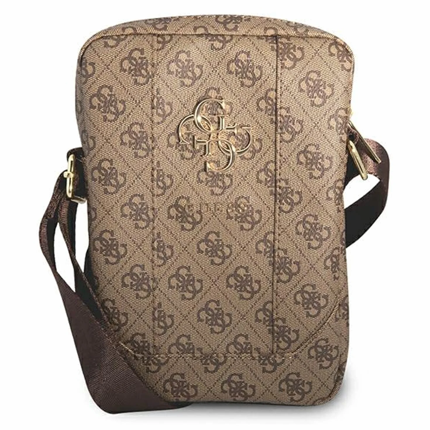 Guess Torba GUTB10G4GFBR 10" brązowa 4G Big Metal Logo