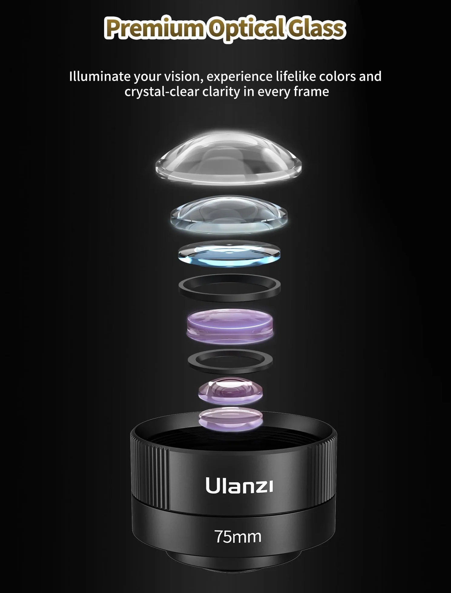 ULANZI CL-003 Telefon Makro Len