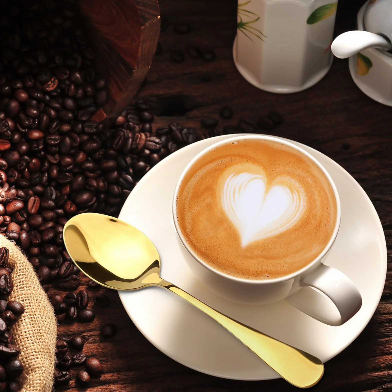 łyżeczka do kawy ze stali nierdzewnej 14 cm zestaw 24 szt. espresso