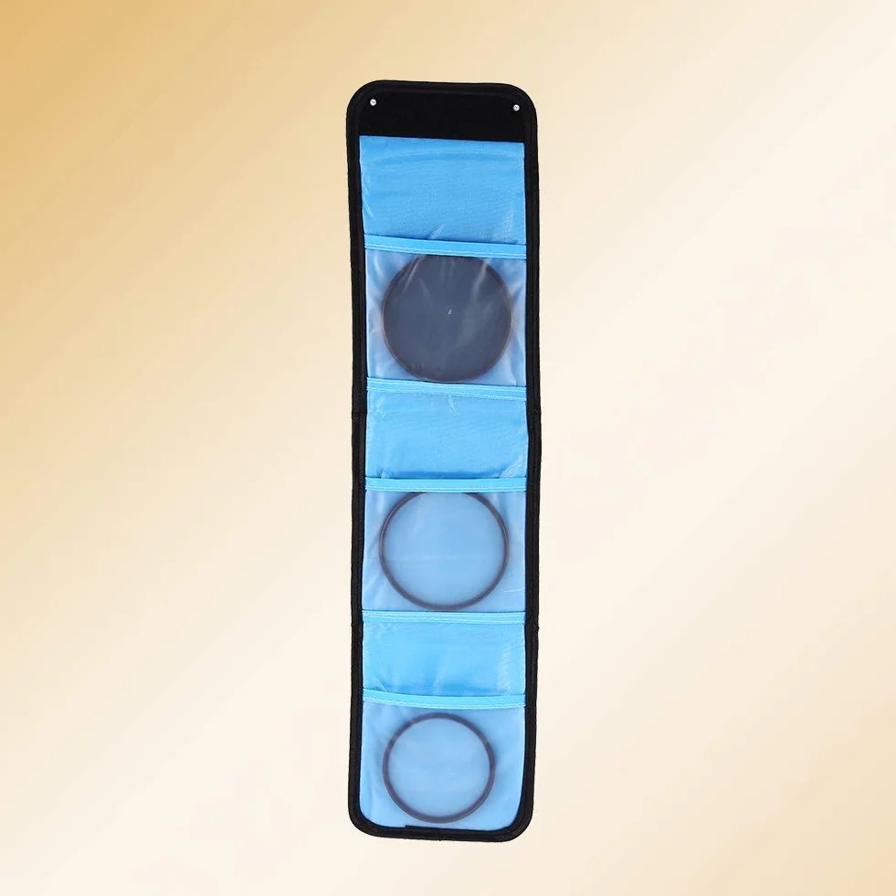 Madezz Etui do przechowywania filtrów do aparatu, 3 torby Etui do filtrów aparatowych Adapter obiektywu Filtr obiektywu Pierścień Torba do przechowywania Etui