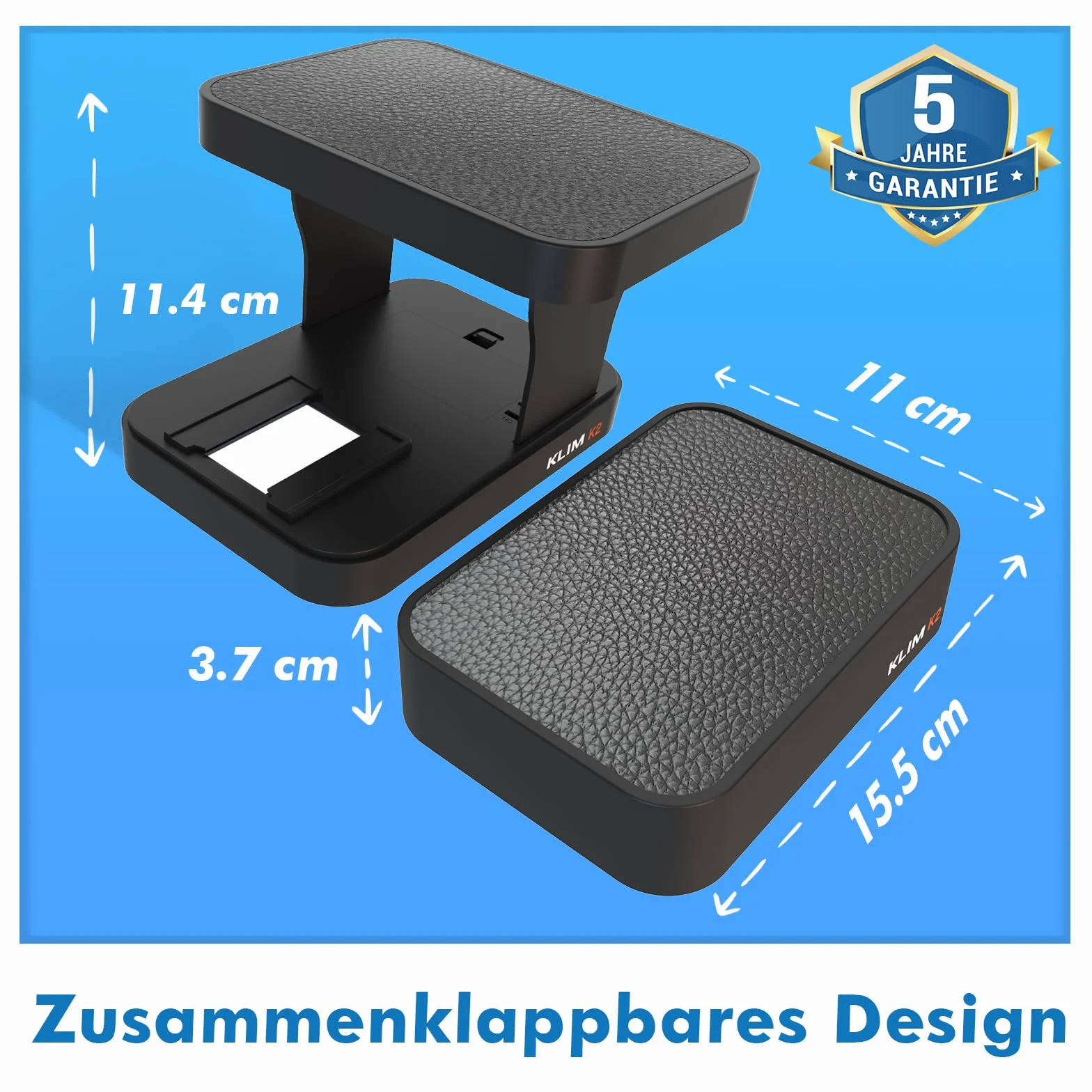 KLIM K2 mobilny skaner folii 35 mm – nowy – skaner slajdów i negatywów, zestaw kolorowych folii – najlepszy do starych zdjęć