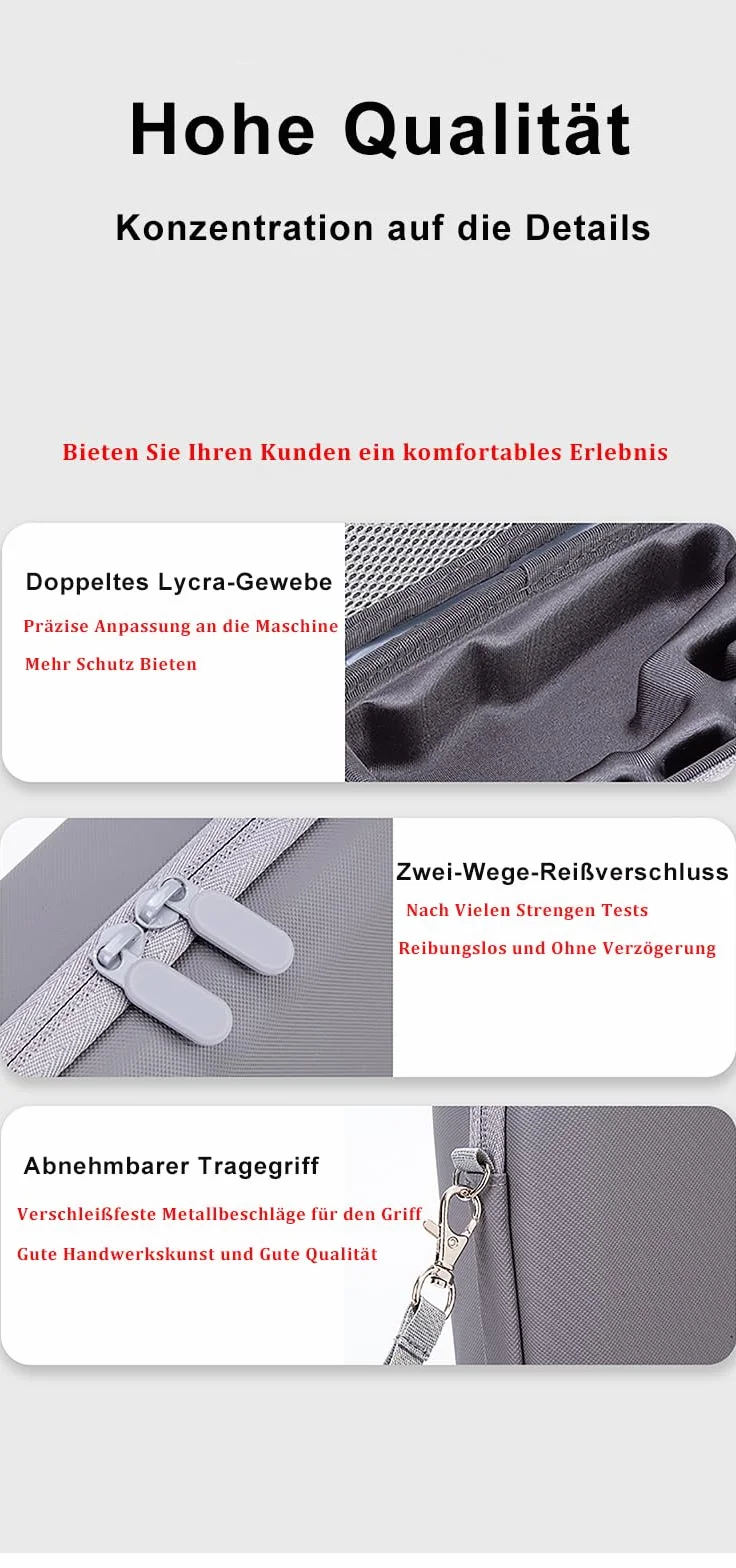 Osmo Mobile torba 7P, torba do przenoszenia DJI OM 7P i OM 7, przenośna torba do przechowywania akcesoriów DJI, szary, sport