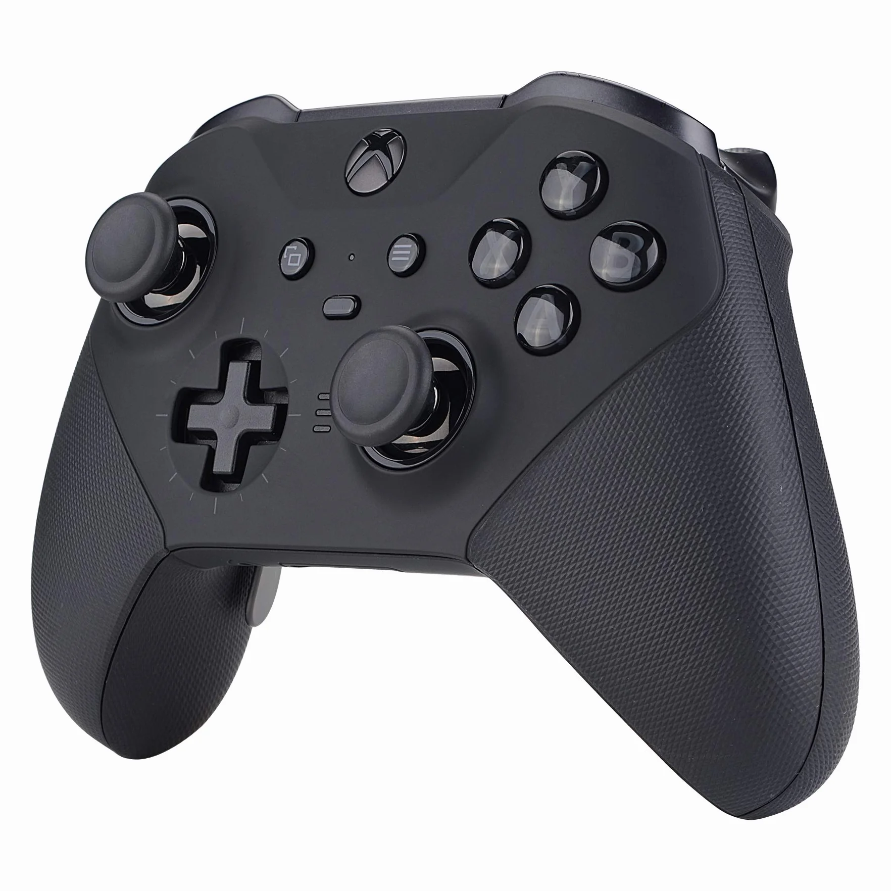 eXtremeRate 6 w 1 Metalowy Wymiana Uchwyt na Kciuki, Zamiana Joysticków Magnetycznych na Kontroler dla Xbox One Elite Series 2 i dla Xbox Elite 2 Core (Model 1797) - Czarny