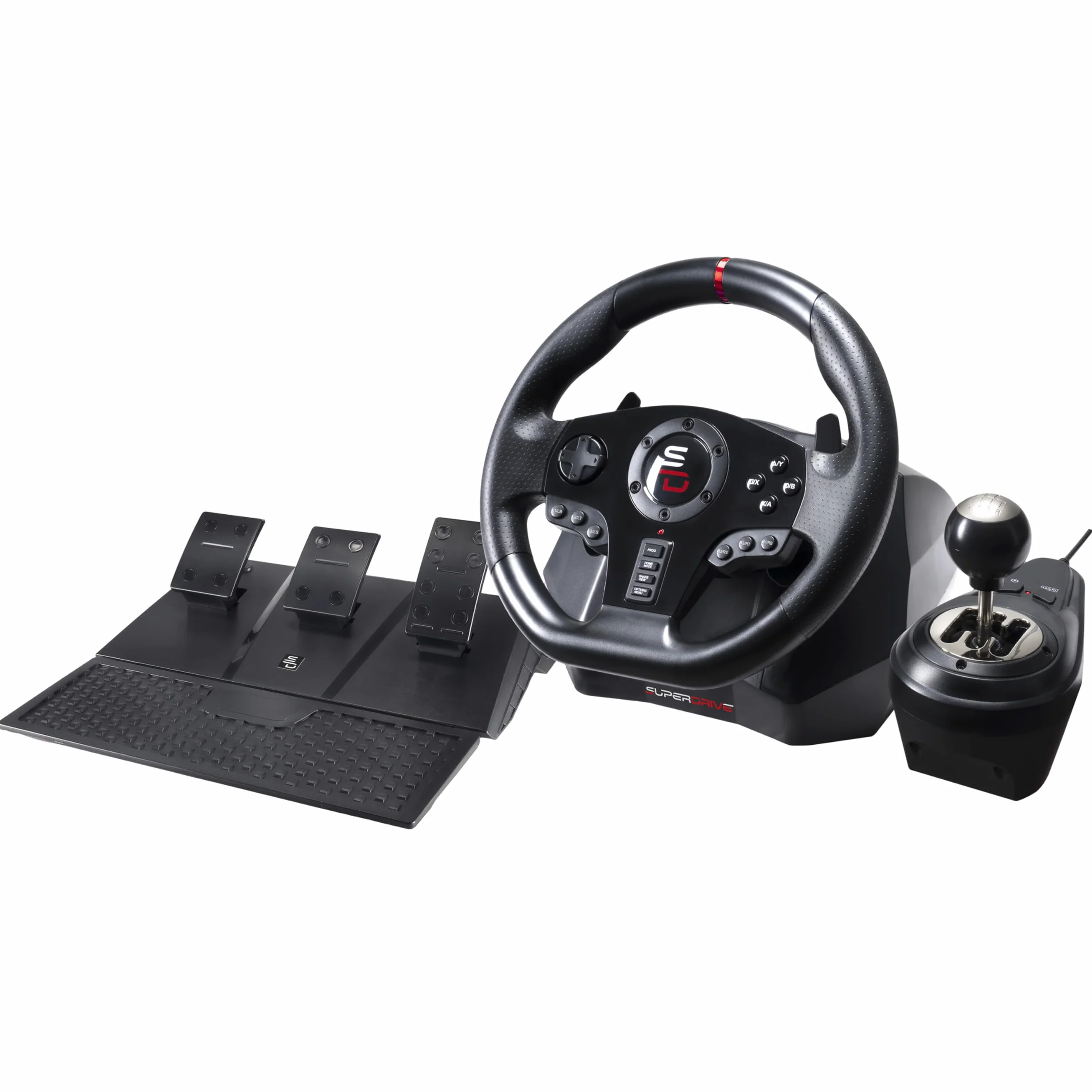 Subsonic Gs850-X Koło wyścigowe z ręczną manetką 3 pedały wiosła Xbox Series X/S PS4 Xbox One