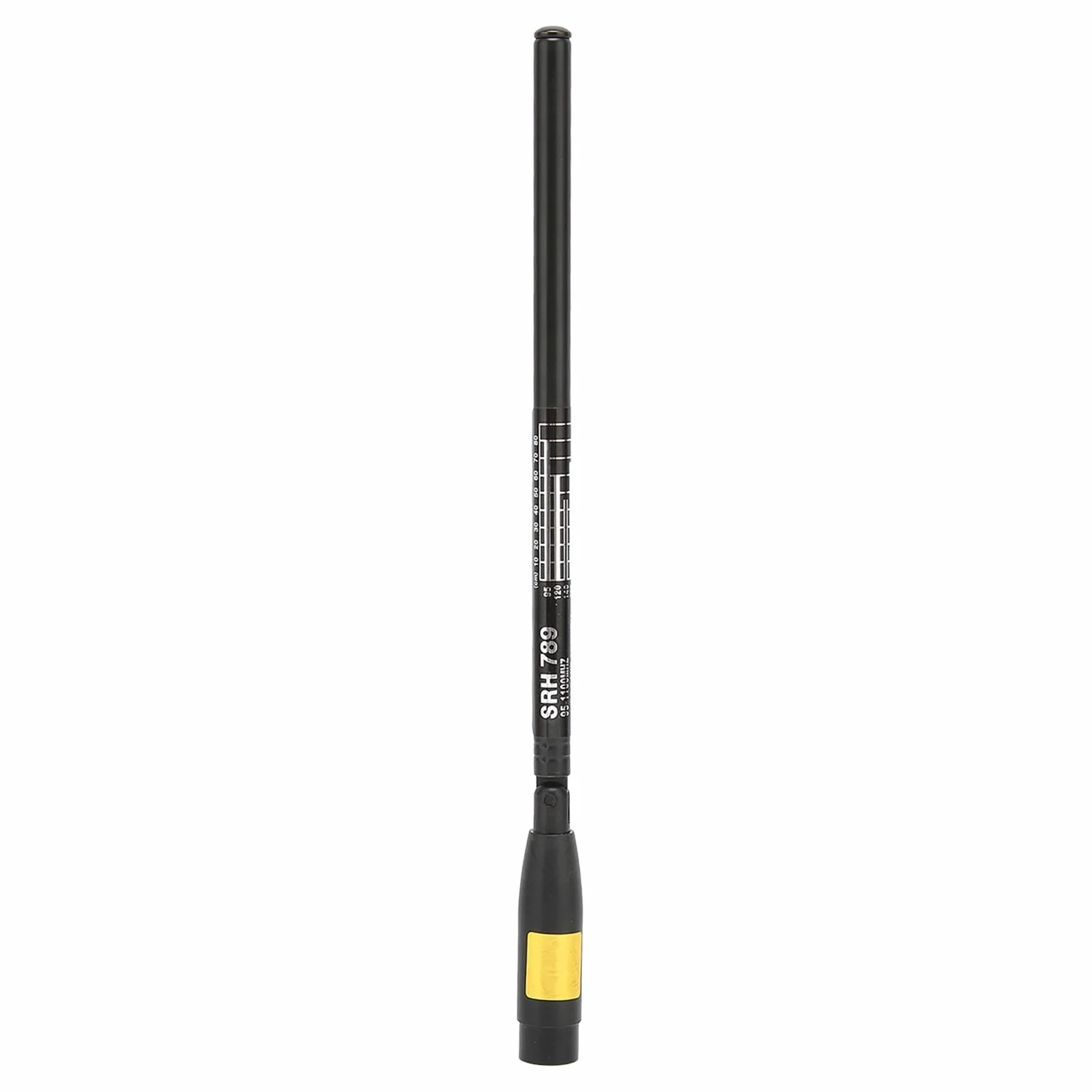 SMA-Męska Antena Teleskopowa, SRH789 SMA Męska Antena Składana Szerokopasmowa Antena Teleskopowa do /Vertex VX-1R VX-2R VX-3R VX-5R VX-6R VX-7R