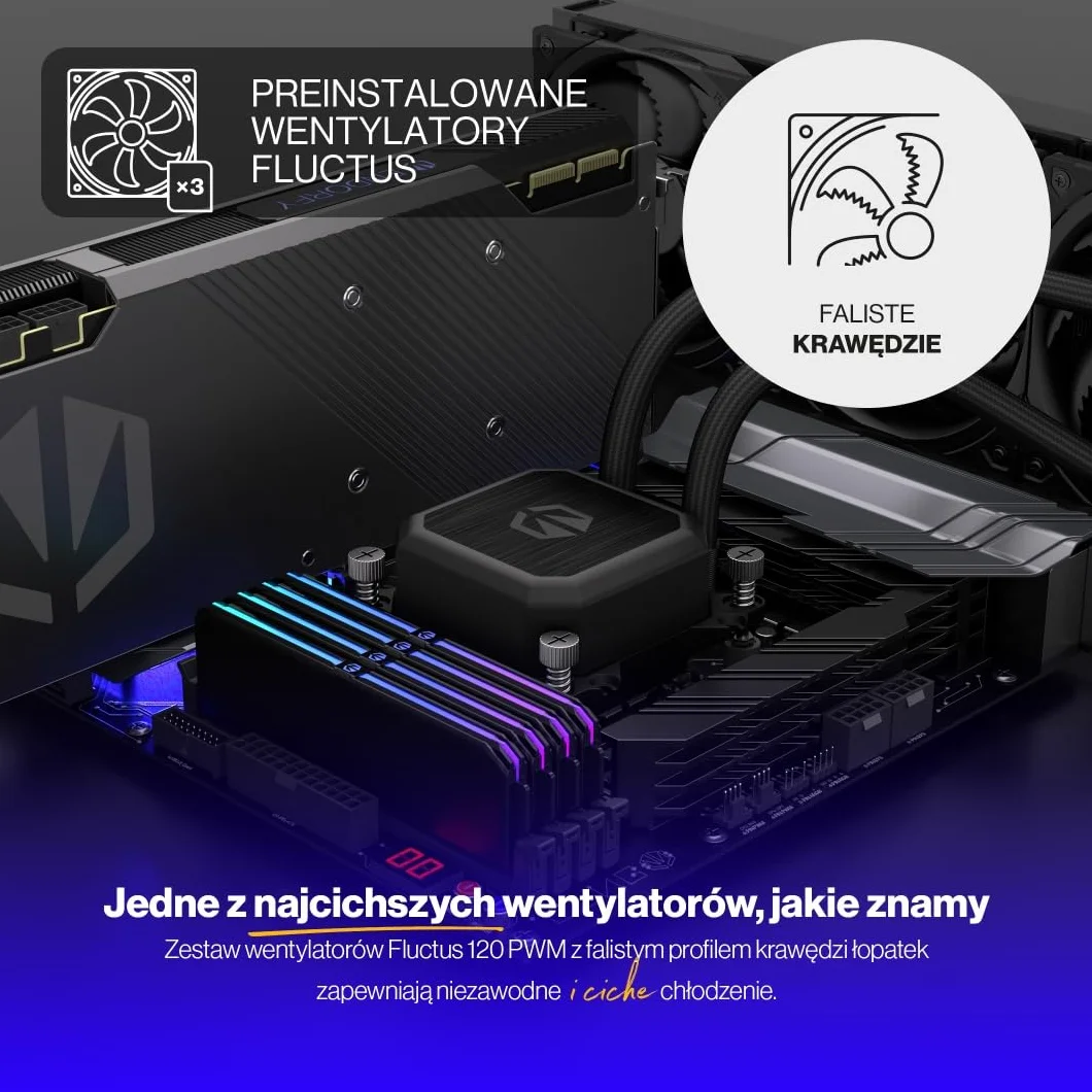ENDORFY Navis F360, chłodzenie procesora AIO, szerokość 360 mm, wysoka wydajność i cicha praca, AM5, AM4, LGA1700, LGA1200, LGA1150, LGA1151, LGA1155, LGA1156 | EY3B003