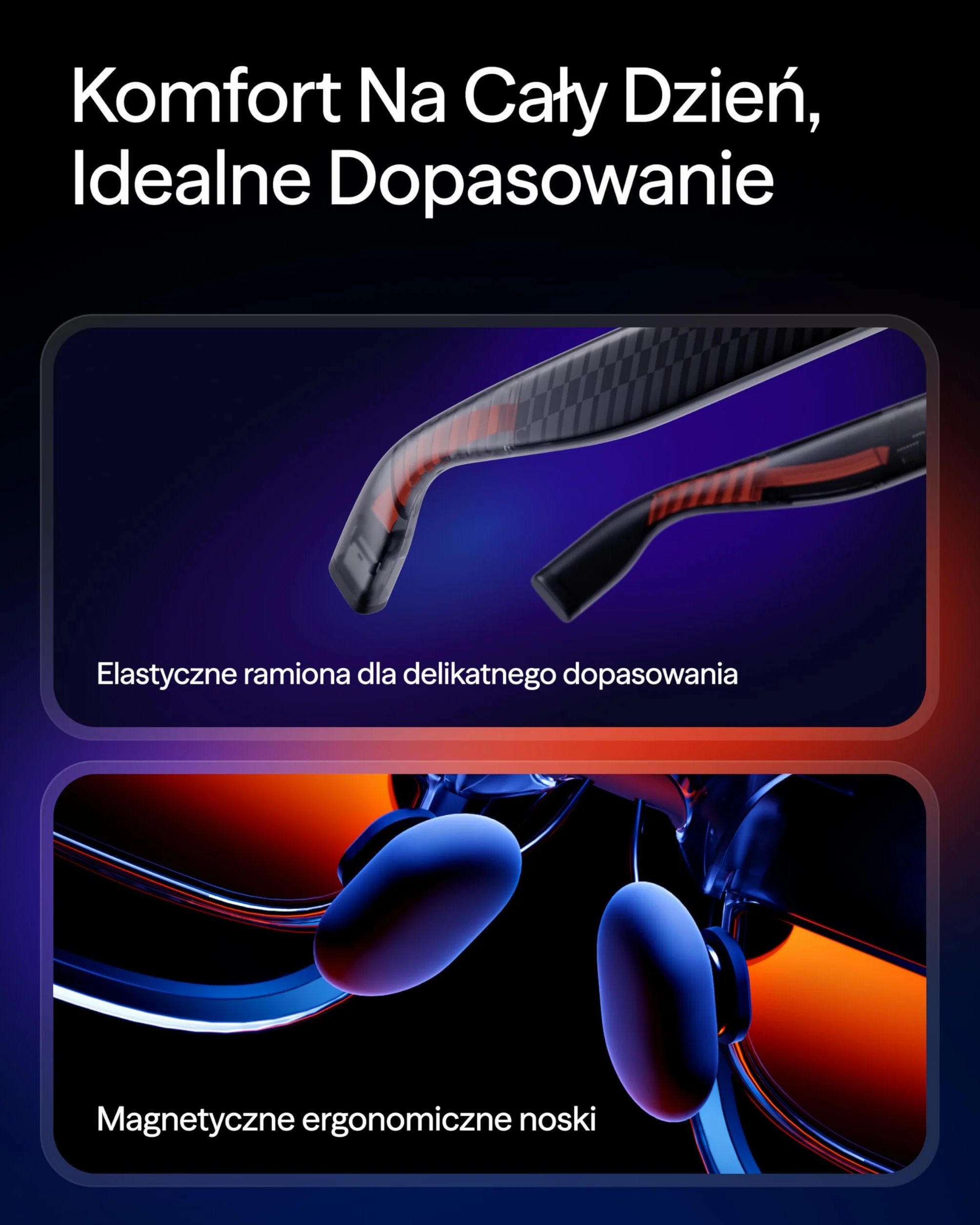 VITURE Luma XR Gogle — 146-calowy wyświetlacz 1200p Ultra Sharp, 50° FOV, 3Dof, Folia Elektrochromowa, regulacja przyciemniania, USB-C dla iPhone 17/16/15, Androida, Mac, PC, Steam Deck, Switch 2