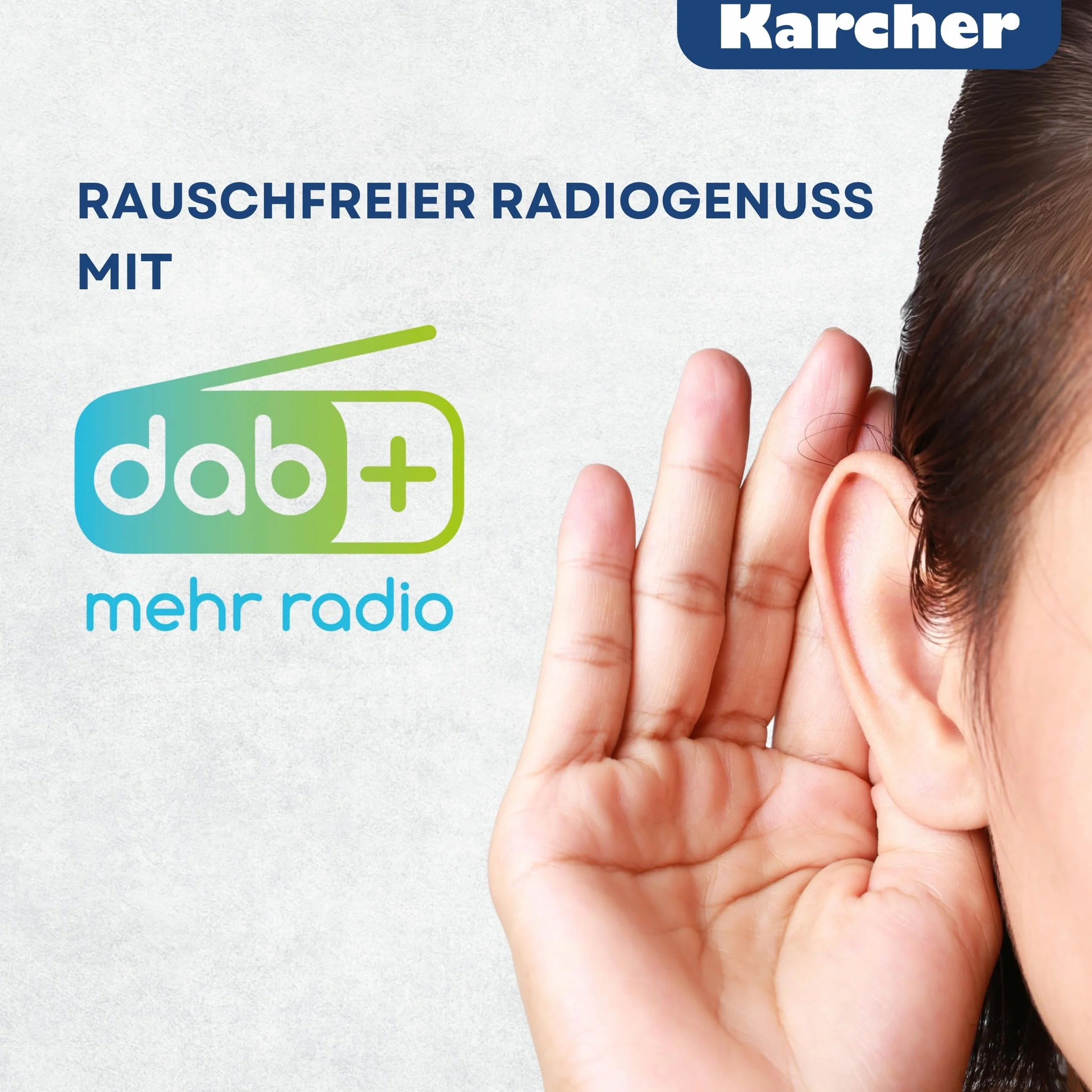 Karcher MC 6475D zestaw stereo kompaktowy z odtwarzaczem CD, radiem DAB+/FM, Bluetooth 5.4, odtwarzanie MP3 przez USB/AUX, centrum muzyczne z 20 W RMS, budzik i pilot zdalnego sterowania