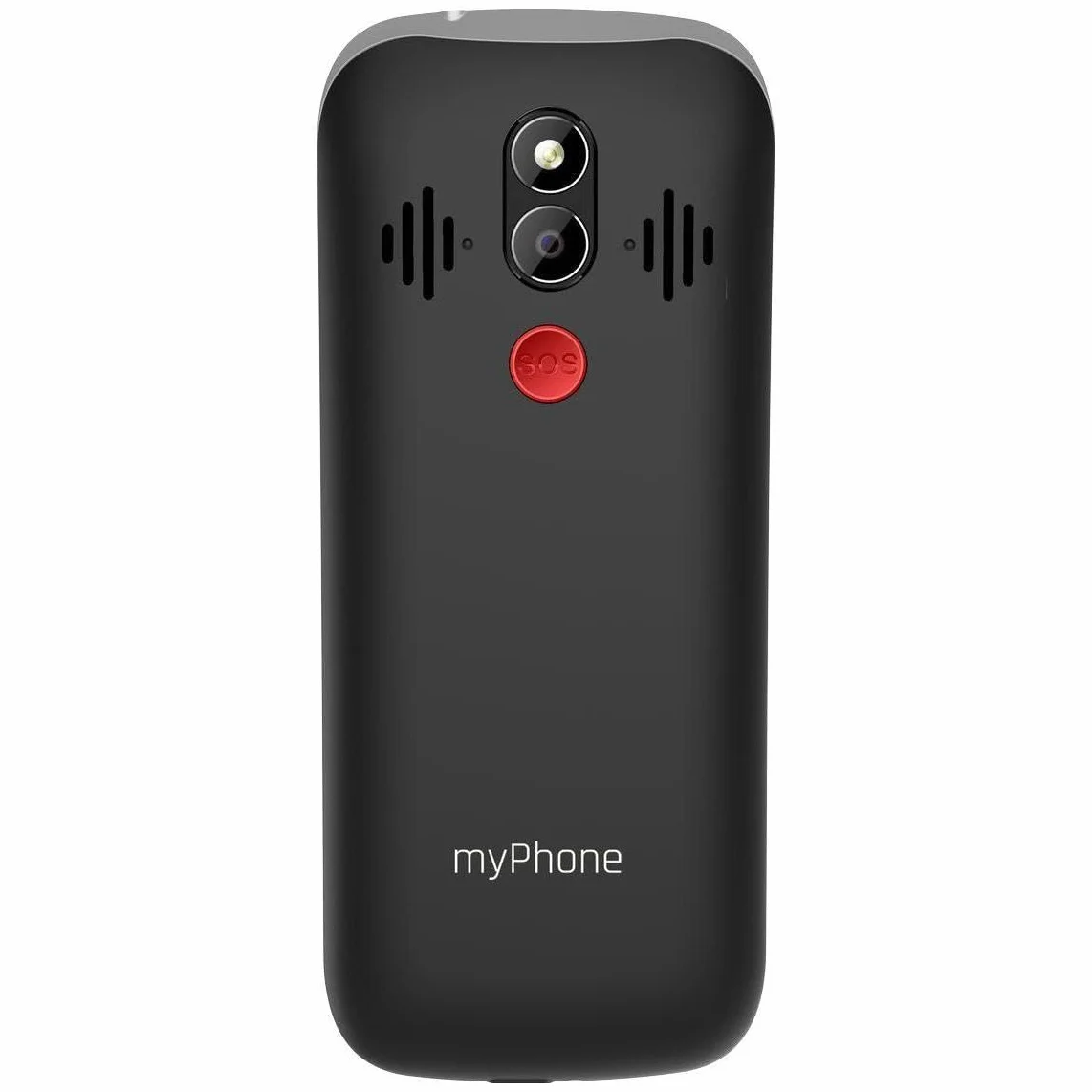 myPhone Halo 4 LTE telefon komórkowy dla seniora bez umowy, dual SIM, duże przyciski i wyświetlacz 3,5 cala, ogromna bateria 2500 mAh do 16 dni na jednym ładowaniu + przycisk SOS i latarka