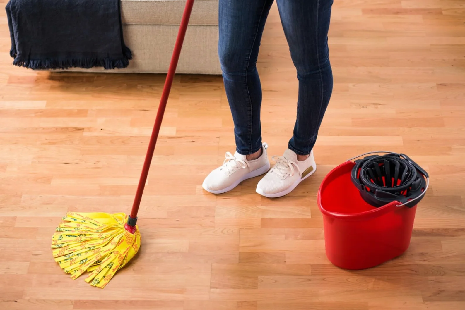 Vileda Supermocio Soft Mop Żółty 32 cm