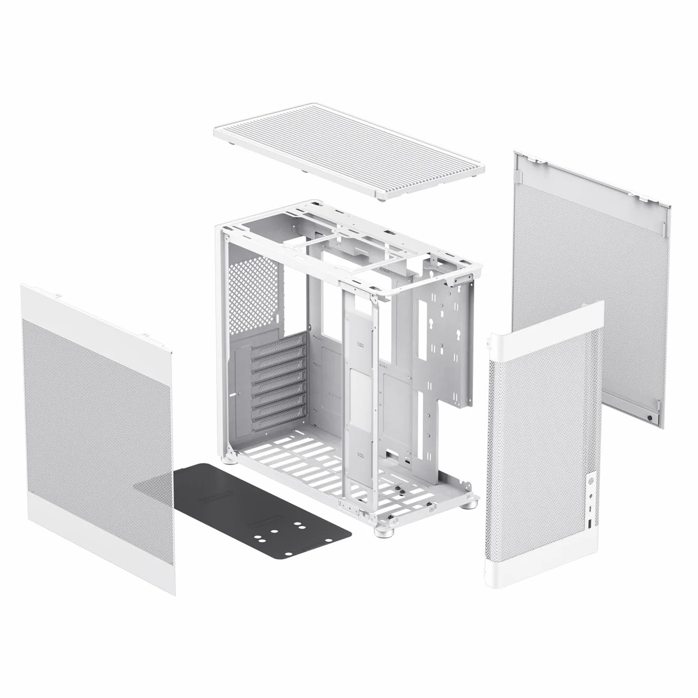 DeepGaming Haako - PC Gaming Komputer stacjonarny (Ryzen 7-3700X, 16GB RAM, 250GB SSD NVMe, 2TB HDD, GTX1650) W10 Pro Preinstalowany