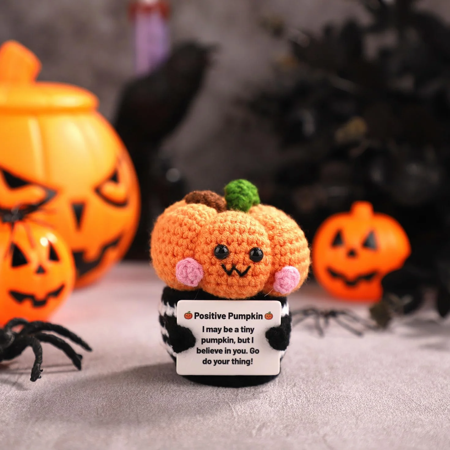 Dynia Szydelkowa Dzianinowa Dekoracja Imprezy na Święto Dziecka Halloween