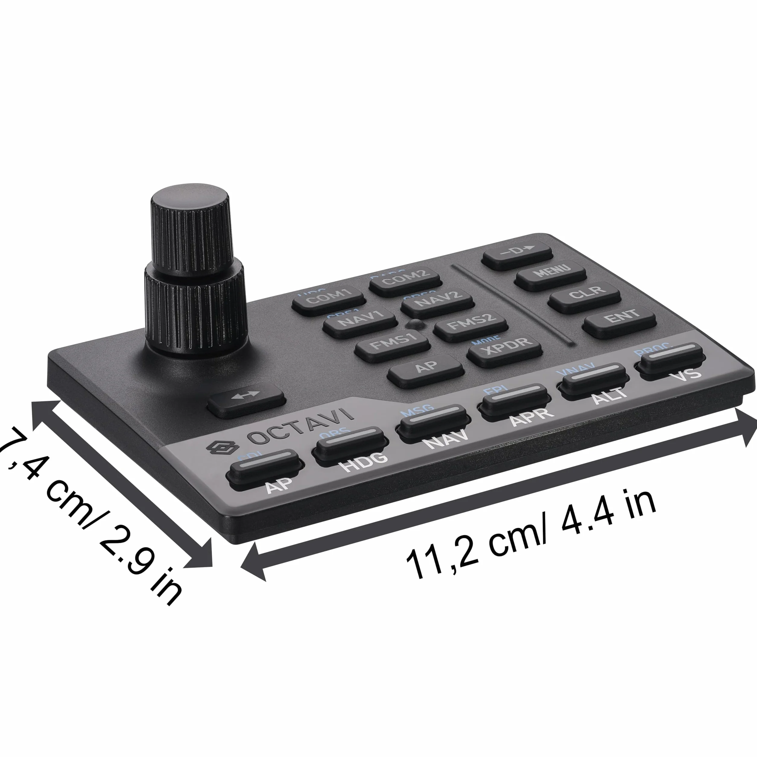 OCTAVI IFR-1 Kompaktowy kokpit All-in-One Made in Germany do COM NAV FMS autopilota XPDR symulacji lotu