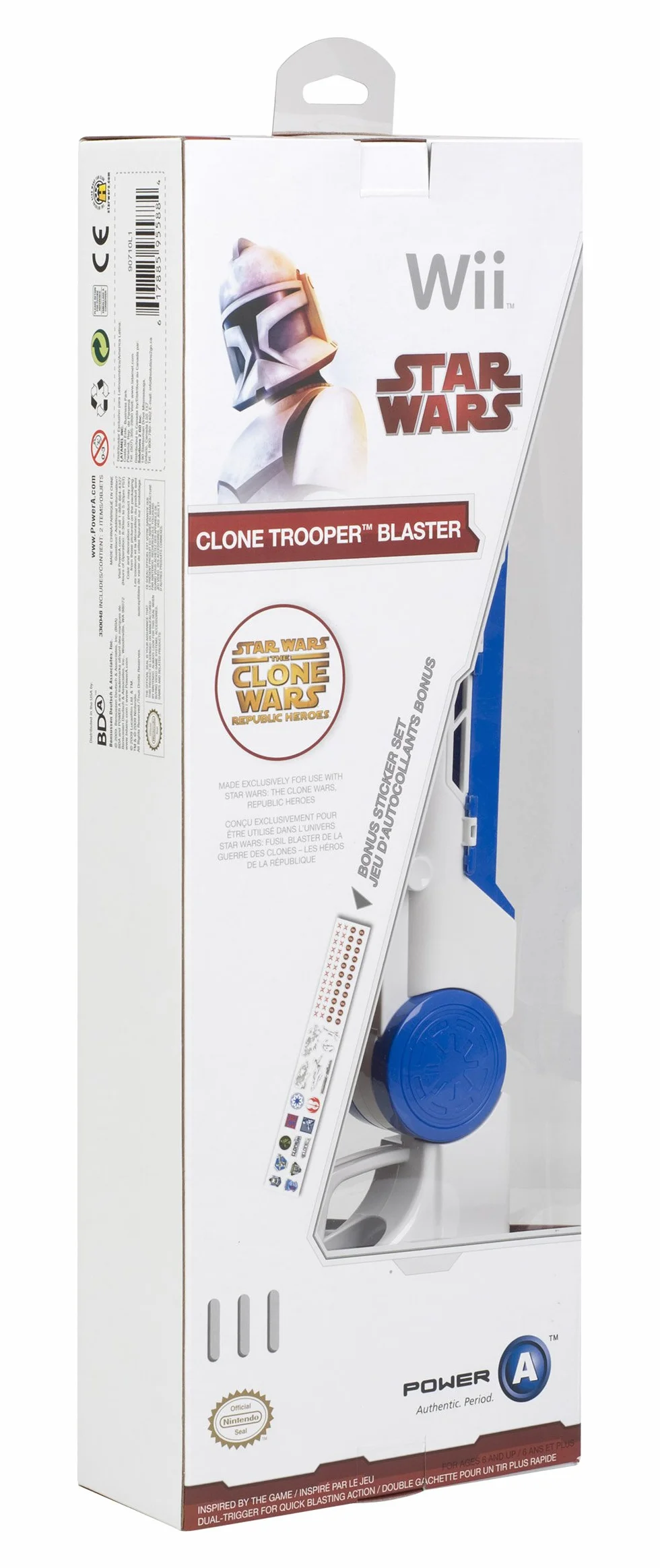 PowerA Star Wars Clone Trooper Blaster (Wii) [import angielski]